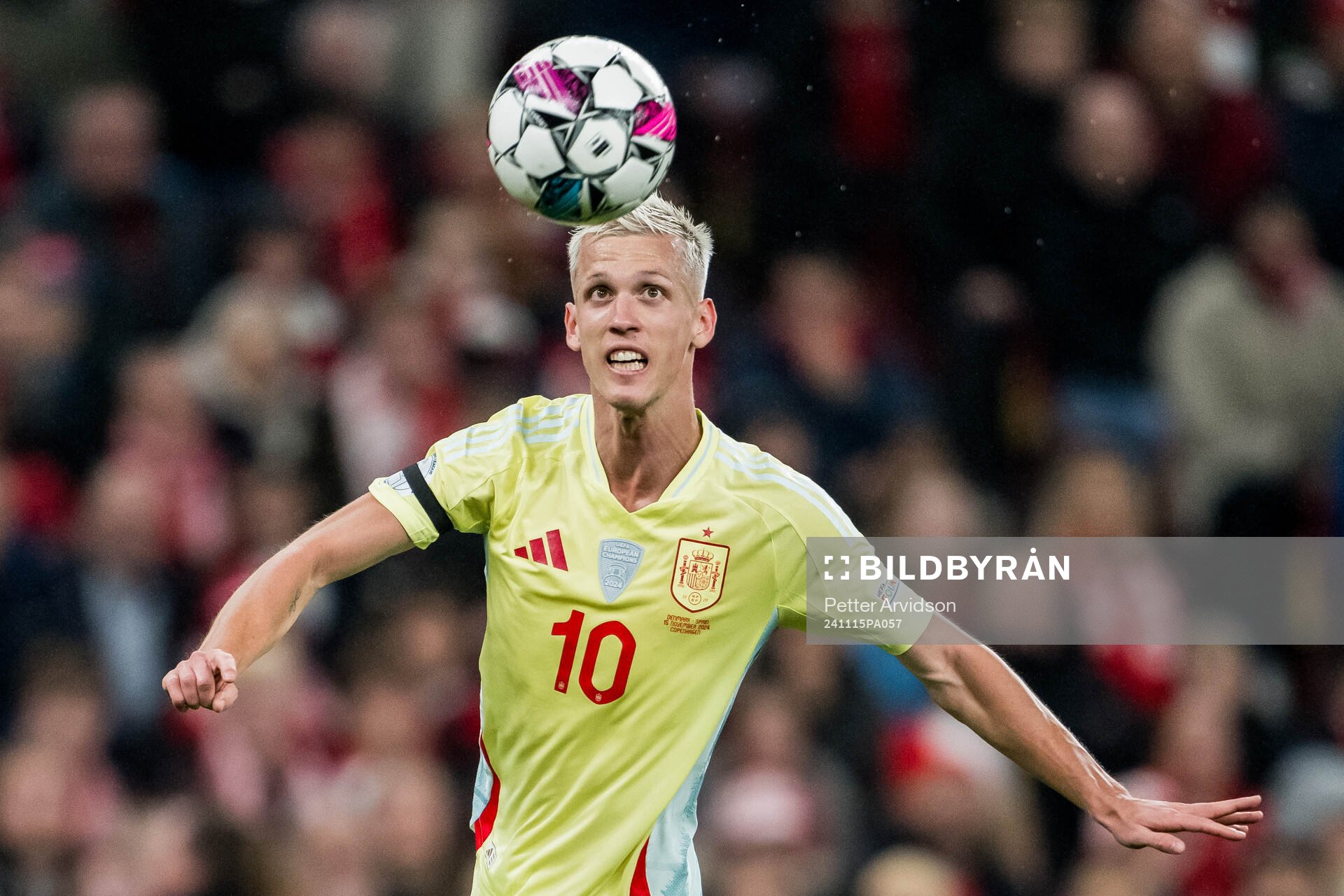 Dani Olmo of Spain