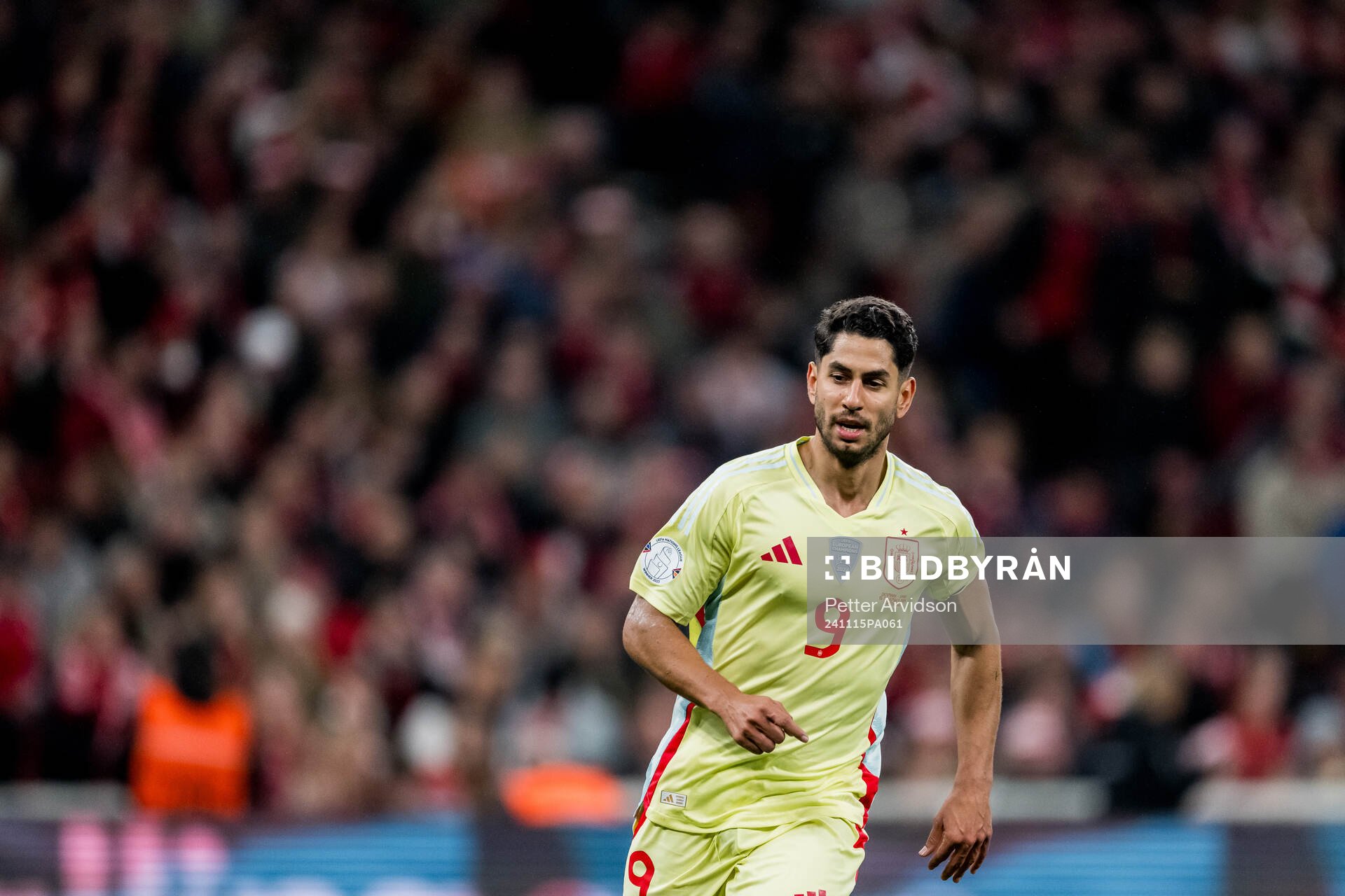 Ayoze Perez of Spain