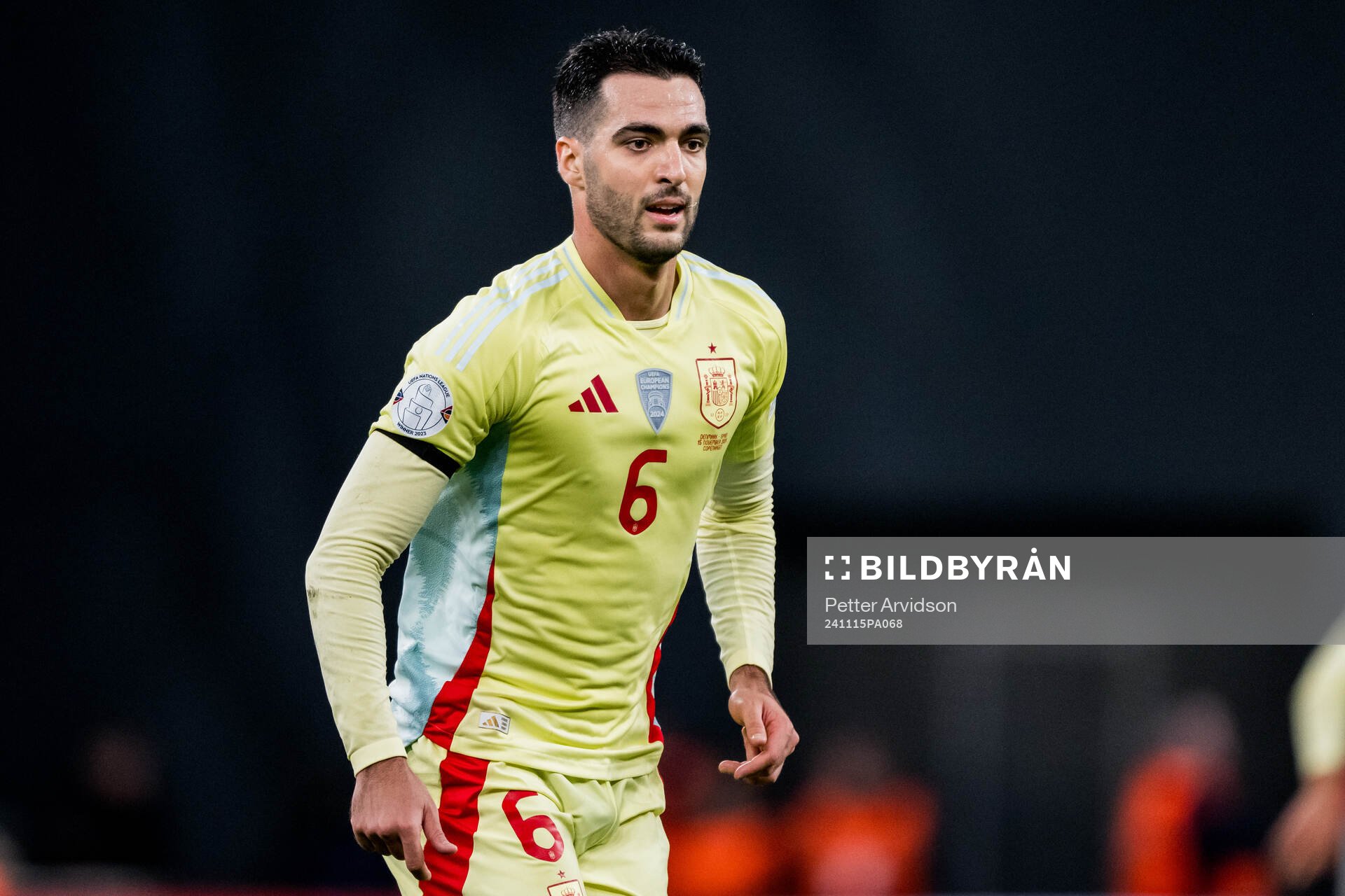 Mikel Merino of Spain
