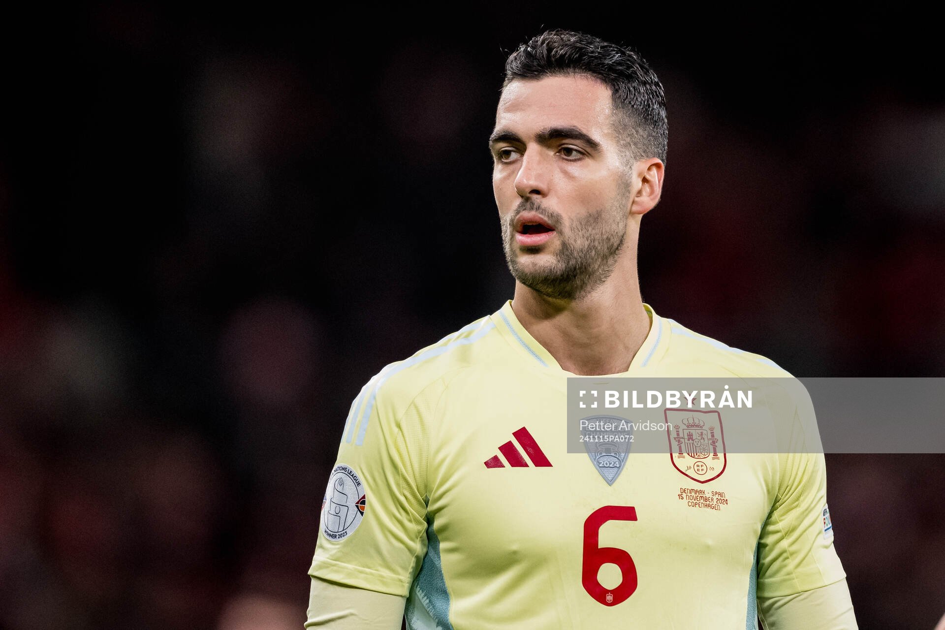 Mikel Merino of Spain