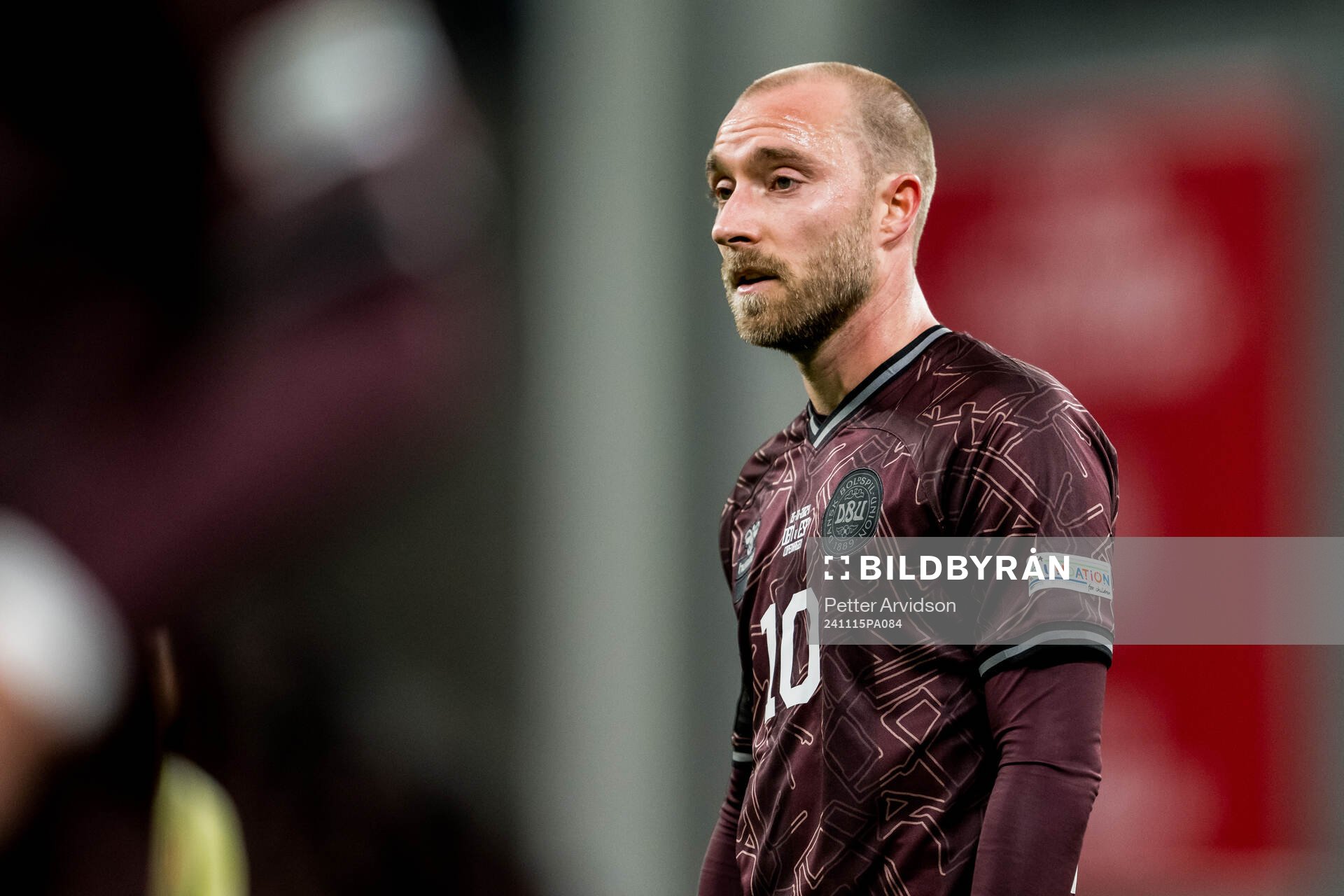 Christian Eriksen of Denmark