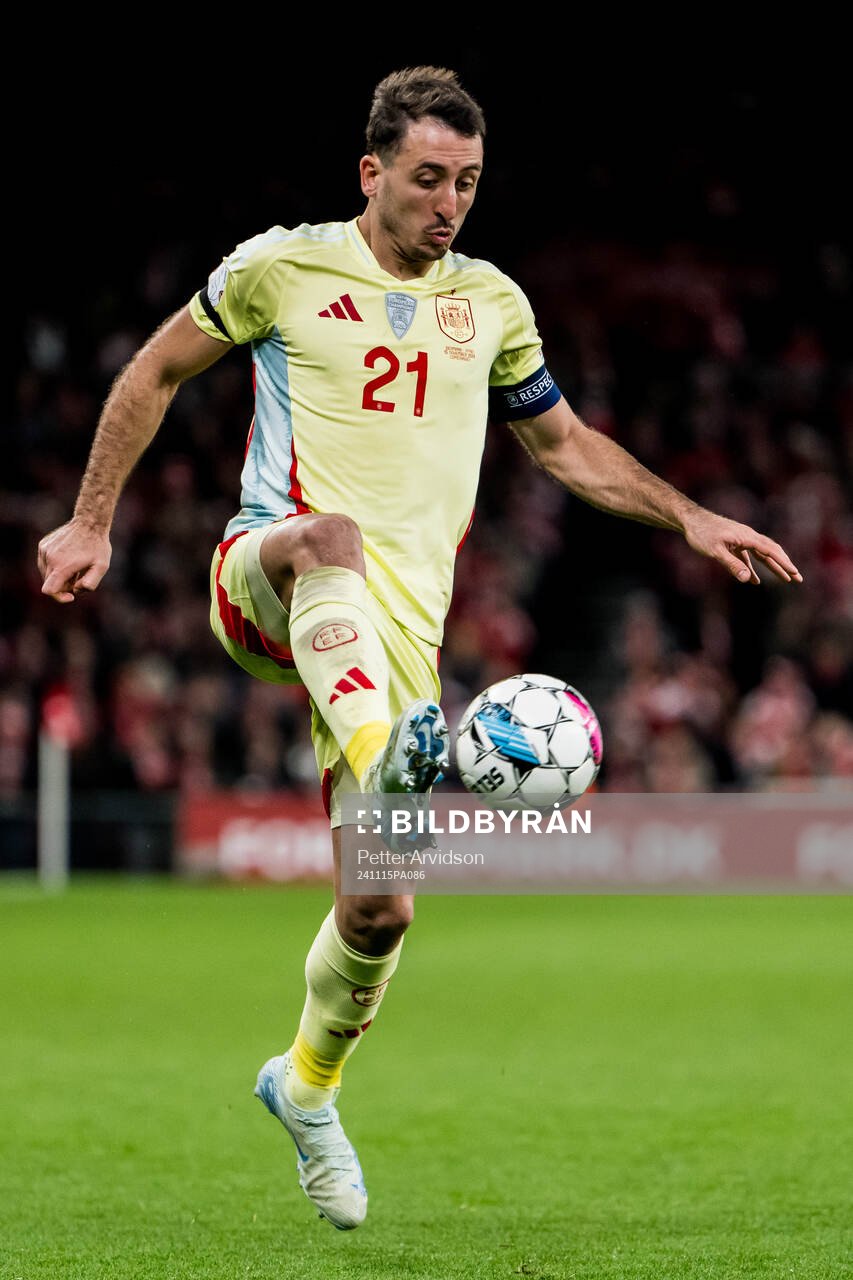 Mikel Oyarzabal of Spain