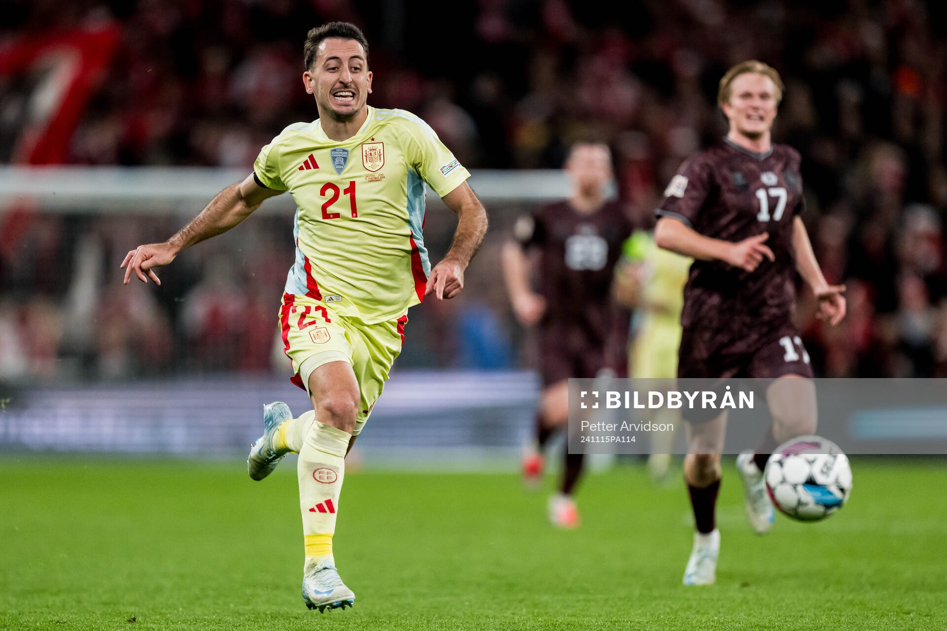 Marc Cucurella of Spain