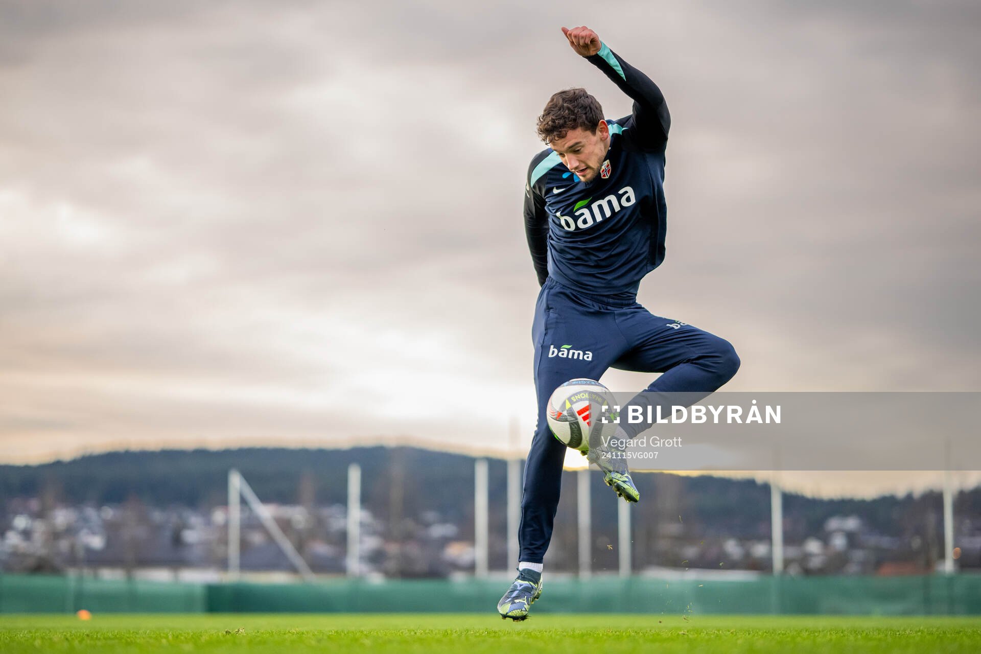 Colin Rösler of the Norwegian national football team