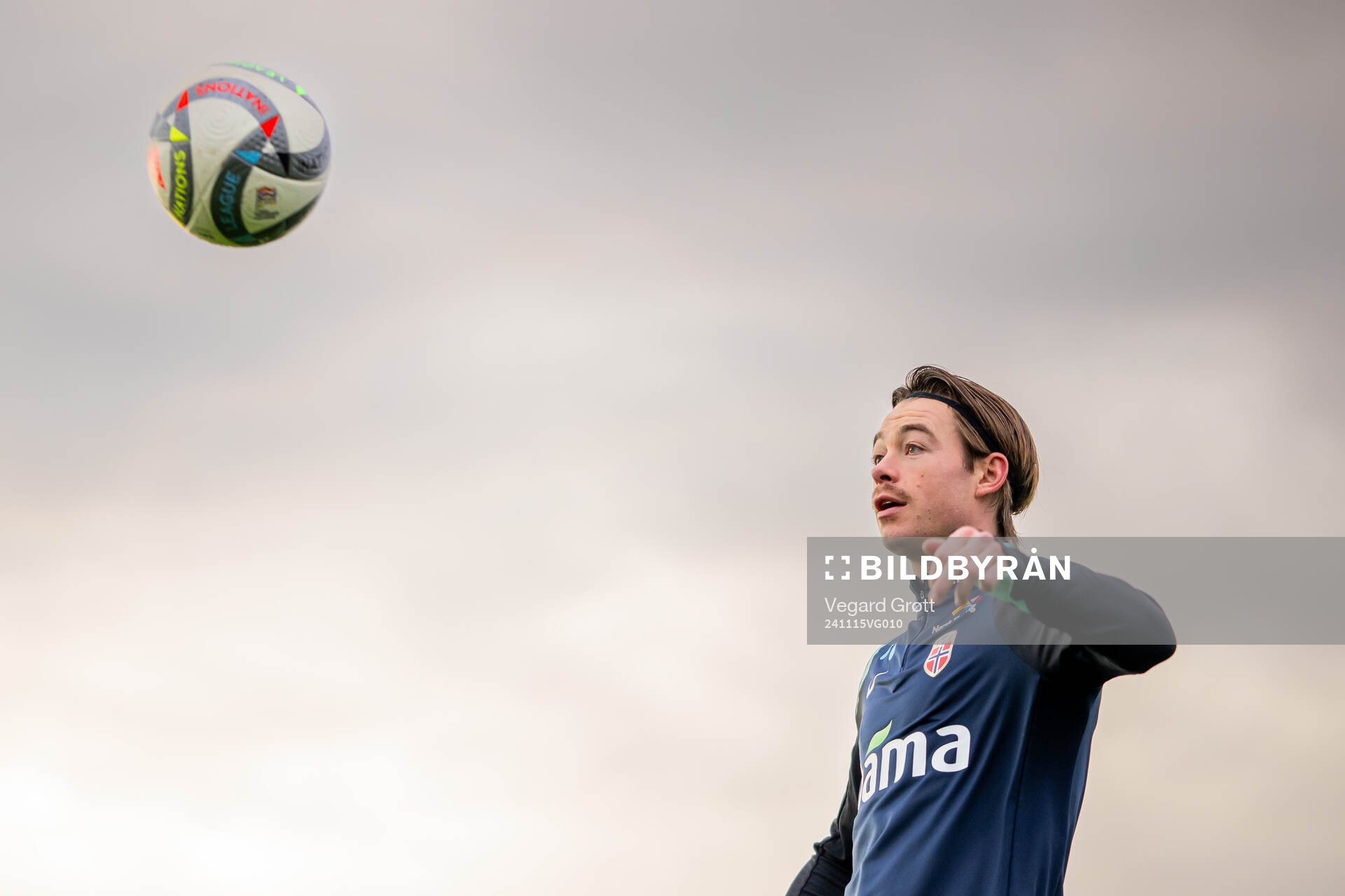 Patrick Berg of the Norwegian national football team