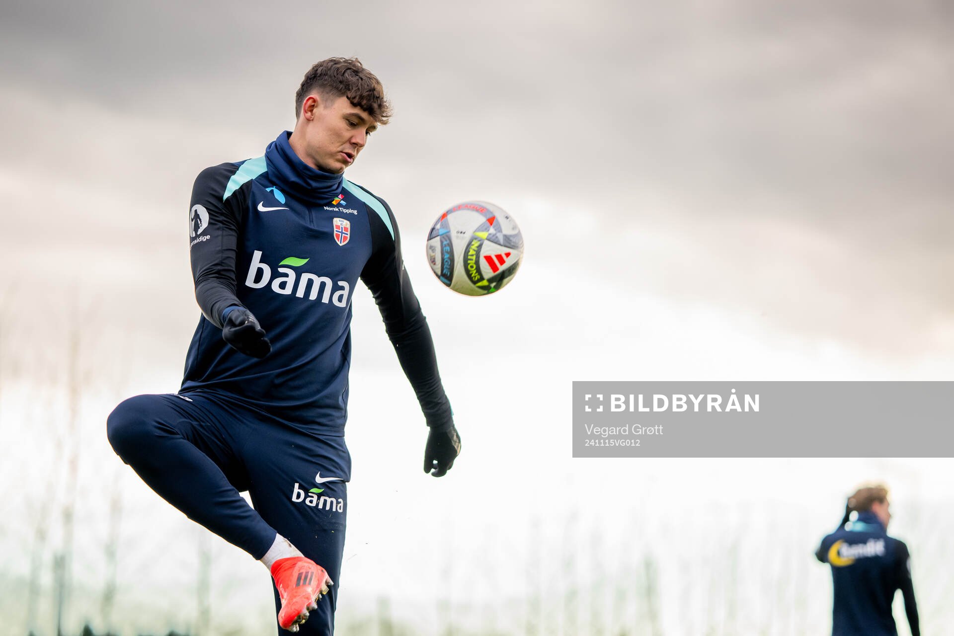 Jørgen Strand Larsen of the Norwegian national football
