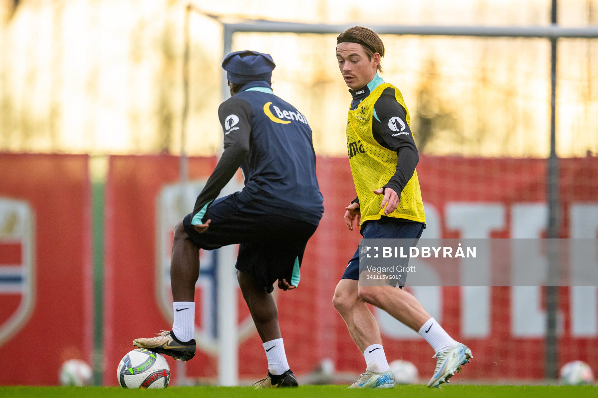 Patrick Berg of the Norwegian national football team