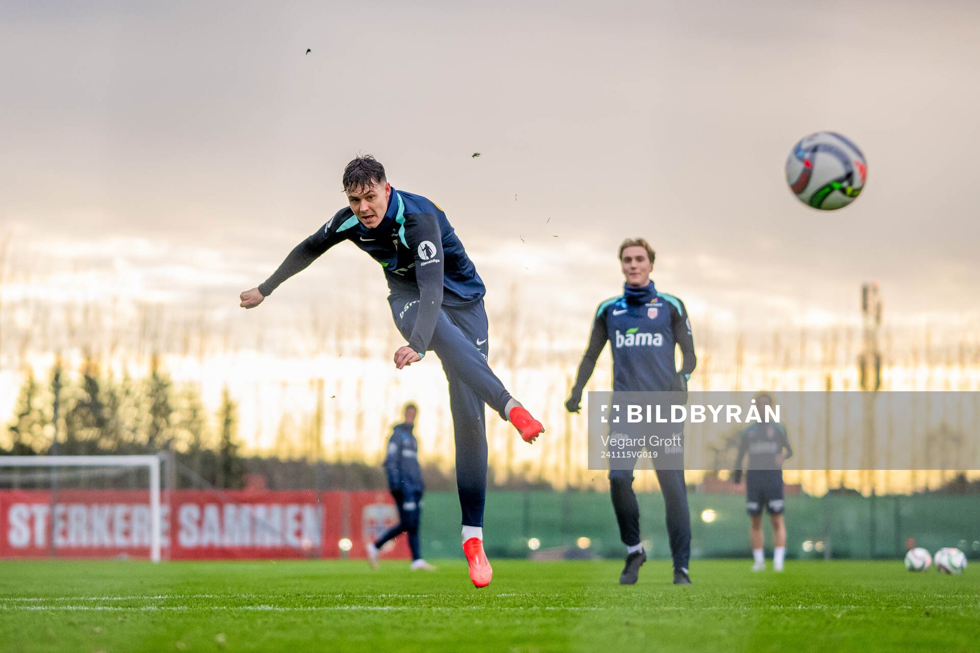 Jørgen Strand Larsen of the Norwegian national football