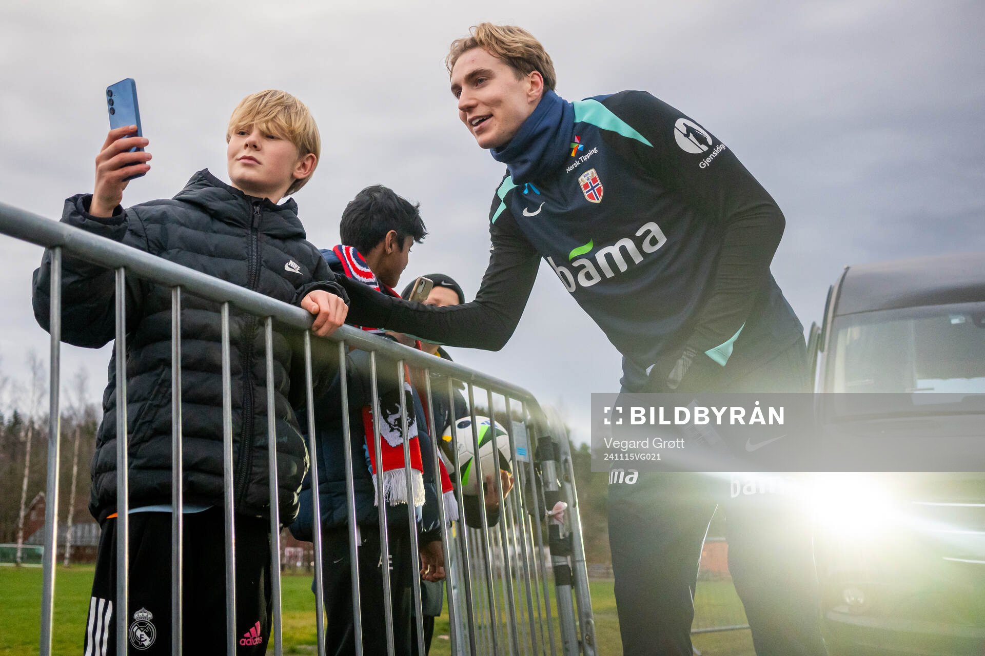 Kristian Thorstvedt of the Norwegian national football team