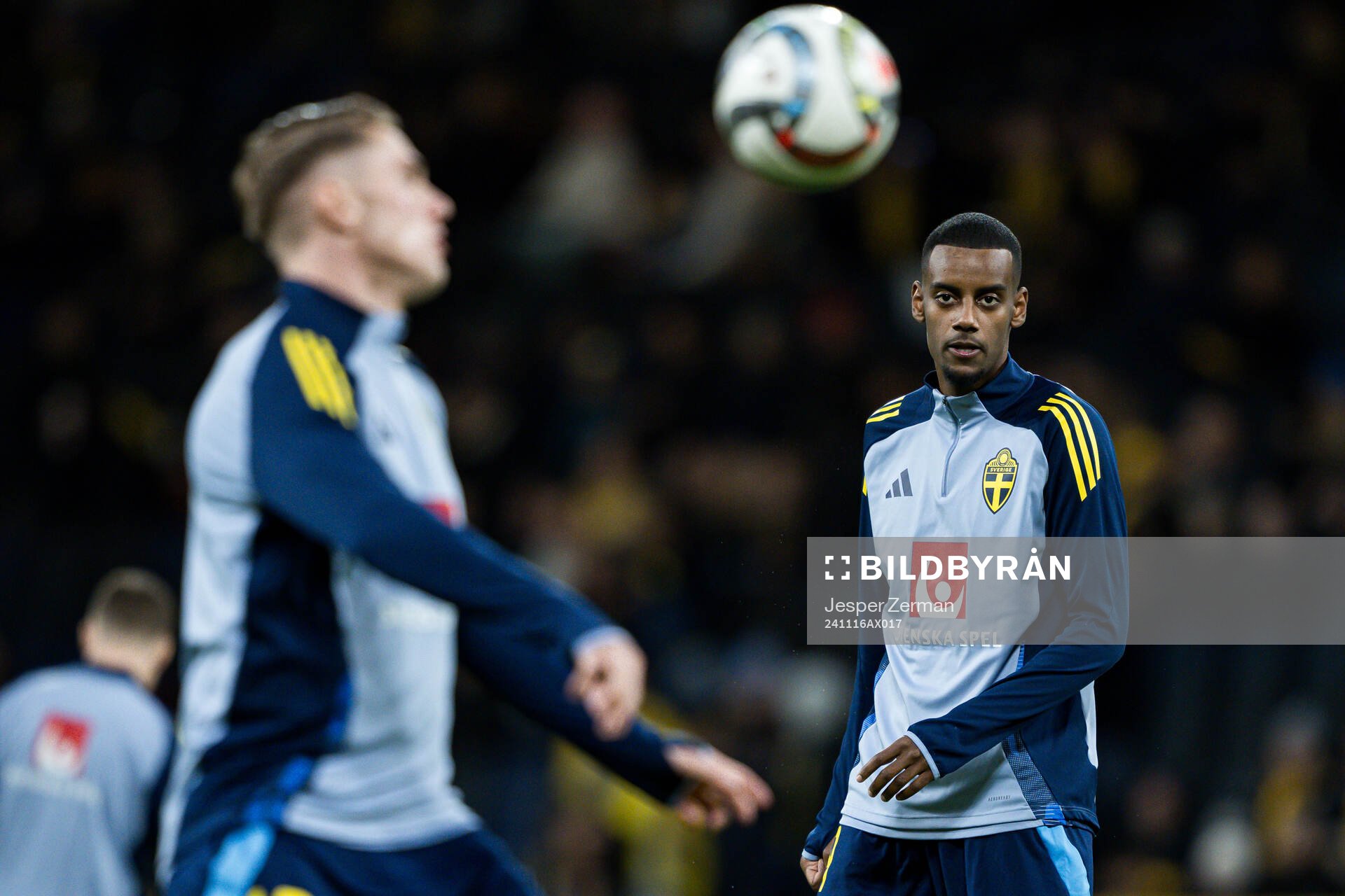 Alexander Isak of Sweden