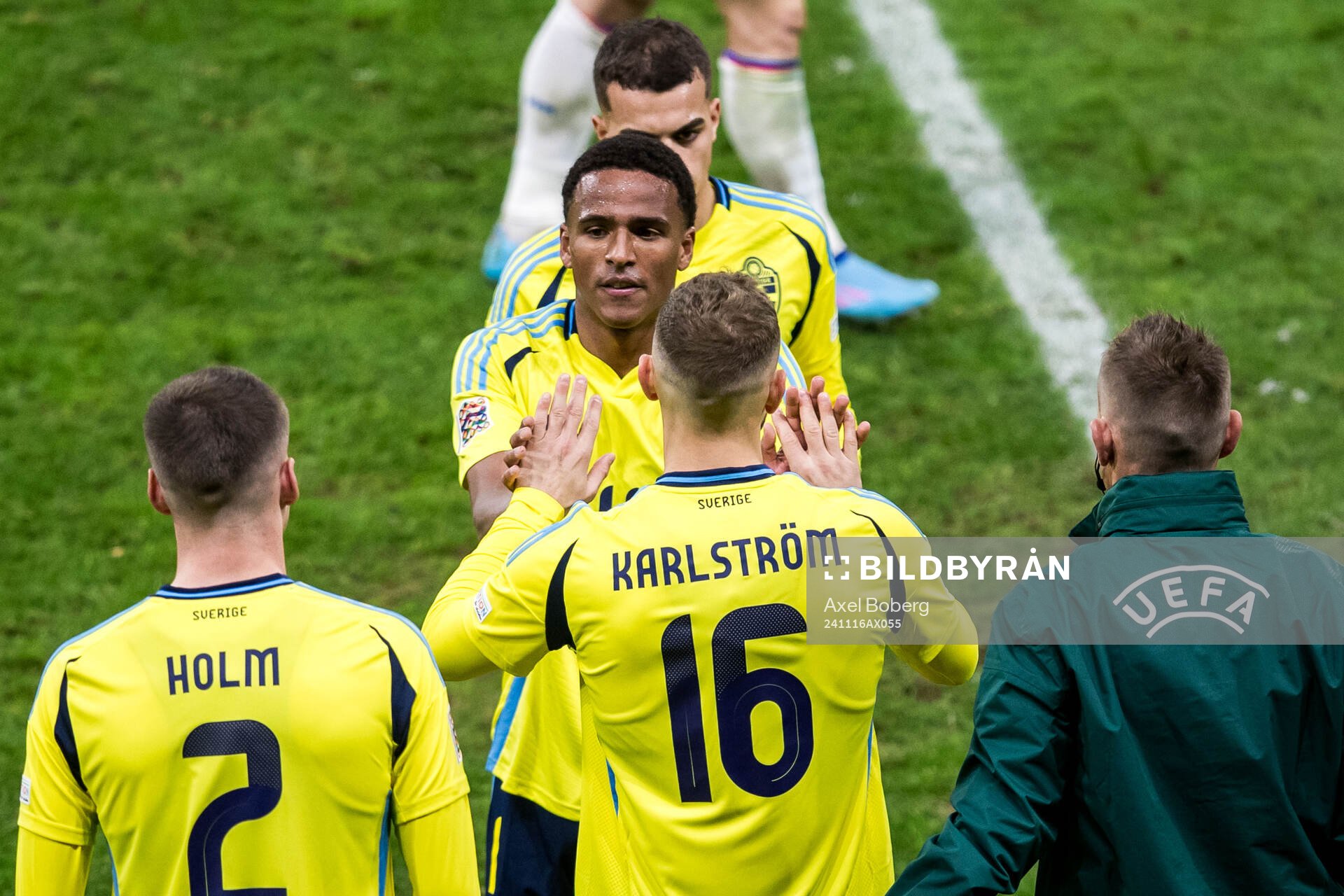 Niclas Eliasson and Jesper Karlström of Sweden