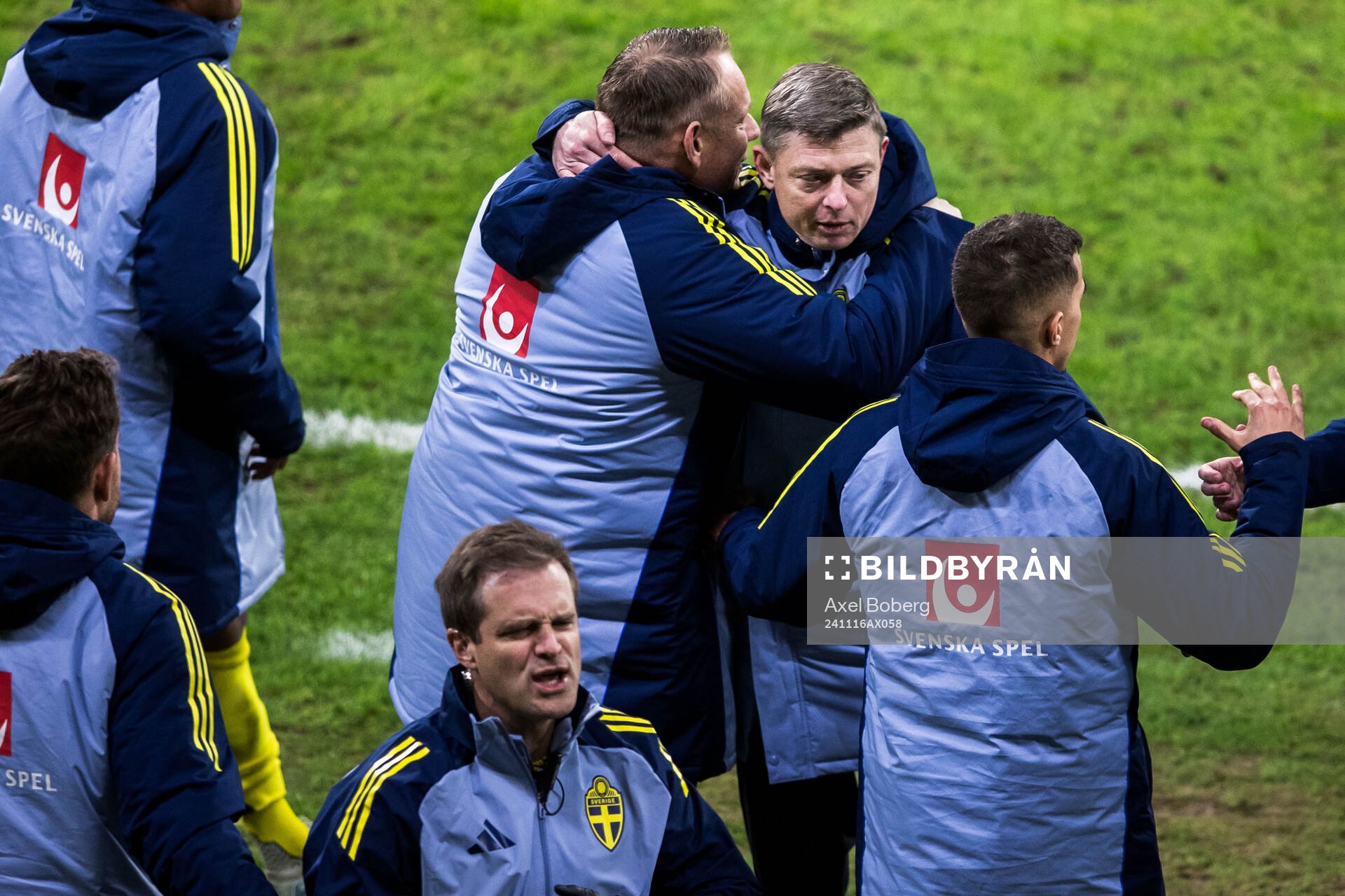 Head coach Jon Dahl Tomasson of Sweden