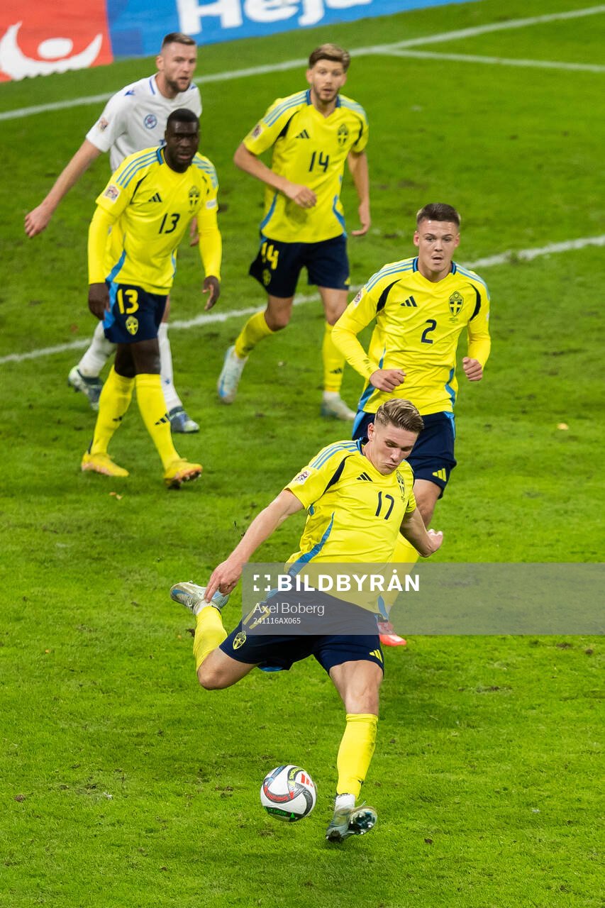Viktor Gyökeres of Sweden