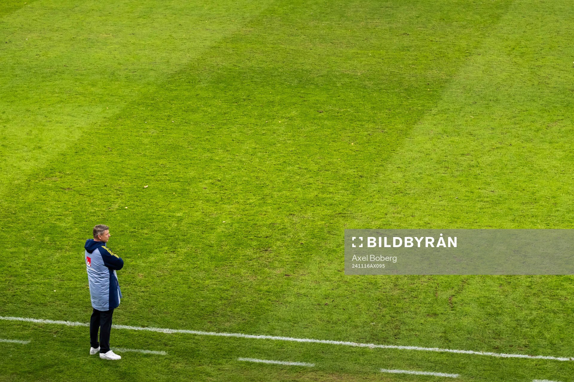 Head coach Jon Dahl Tomasson of Sweden