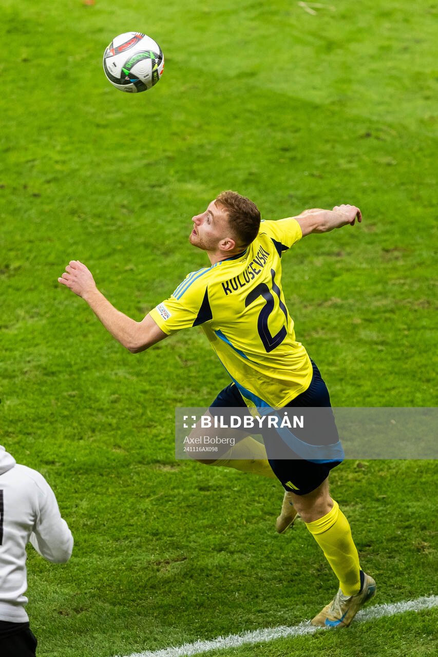 Dejan Kulusevski of Sweden