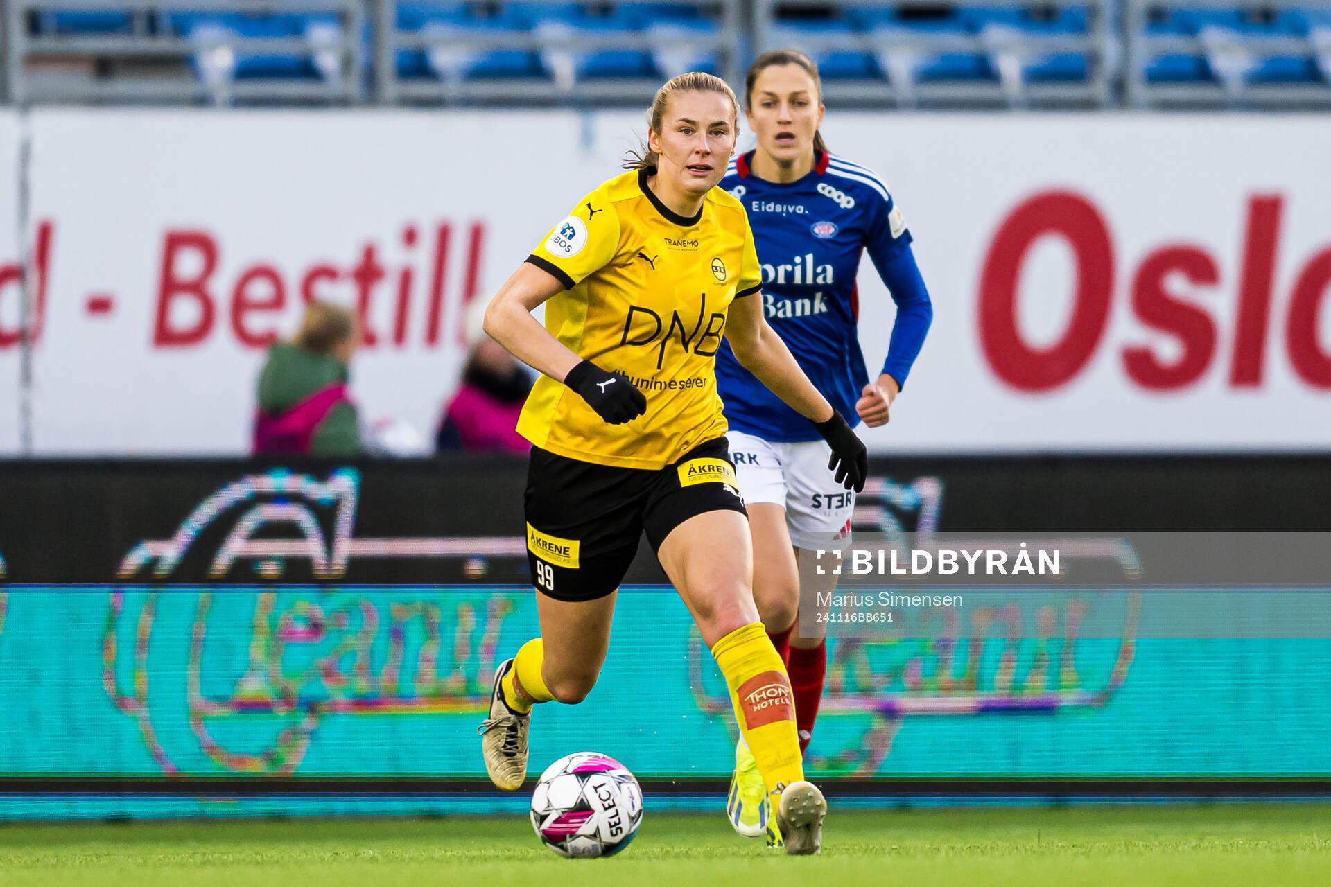 Tonje Erikstein Angrep of LSK Kvinner