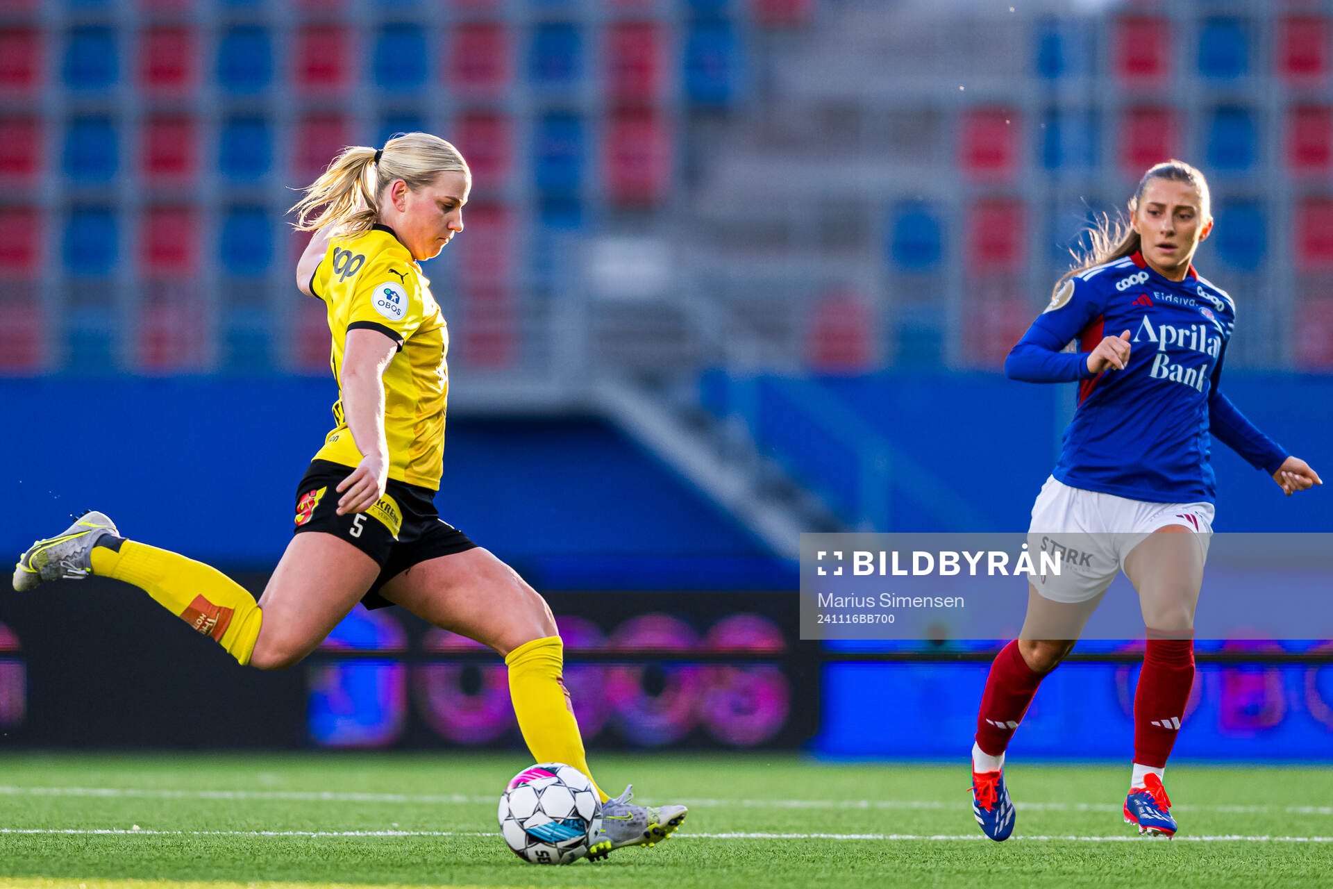 Camilla Huseby of LSK Kvinner