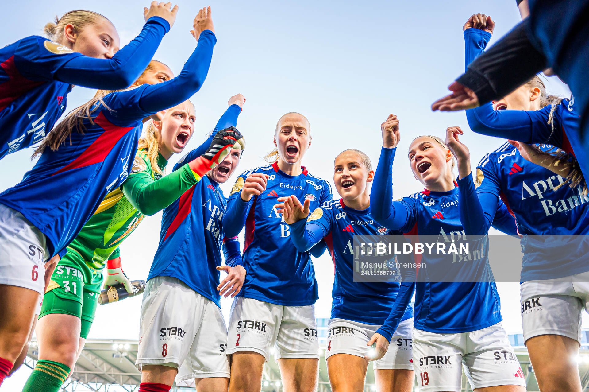 Thiril Erichsen, Linn Victoria Vickius, Sara Iren Hørte,