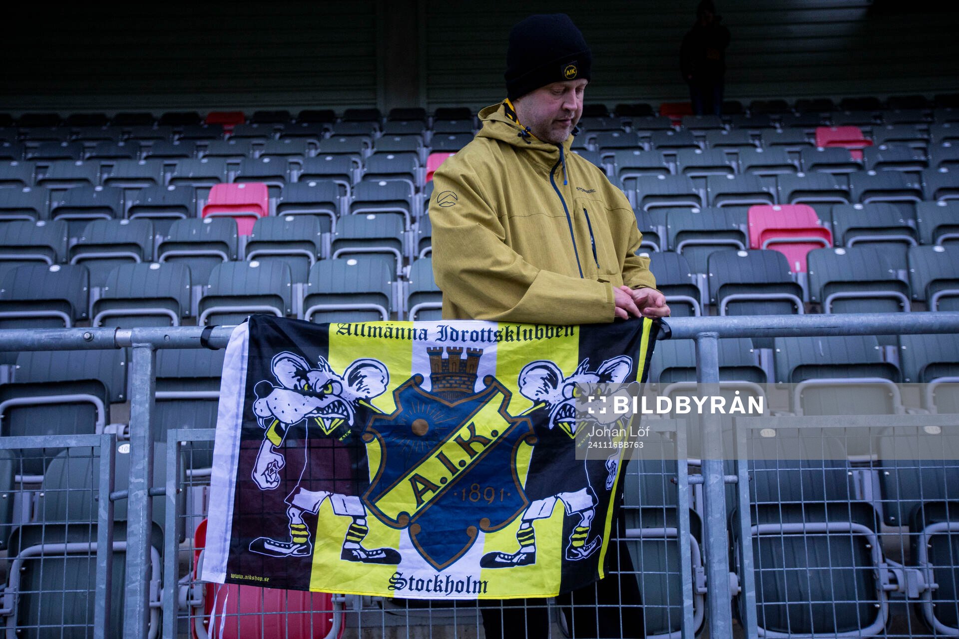 AIKs supporter