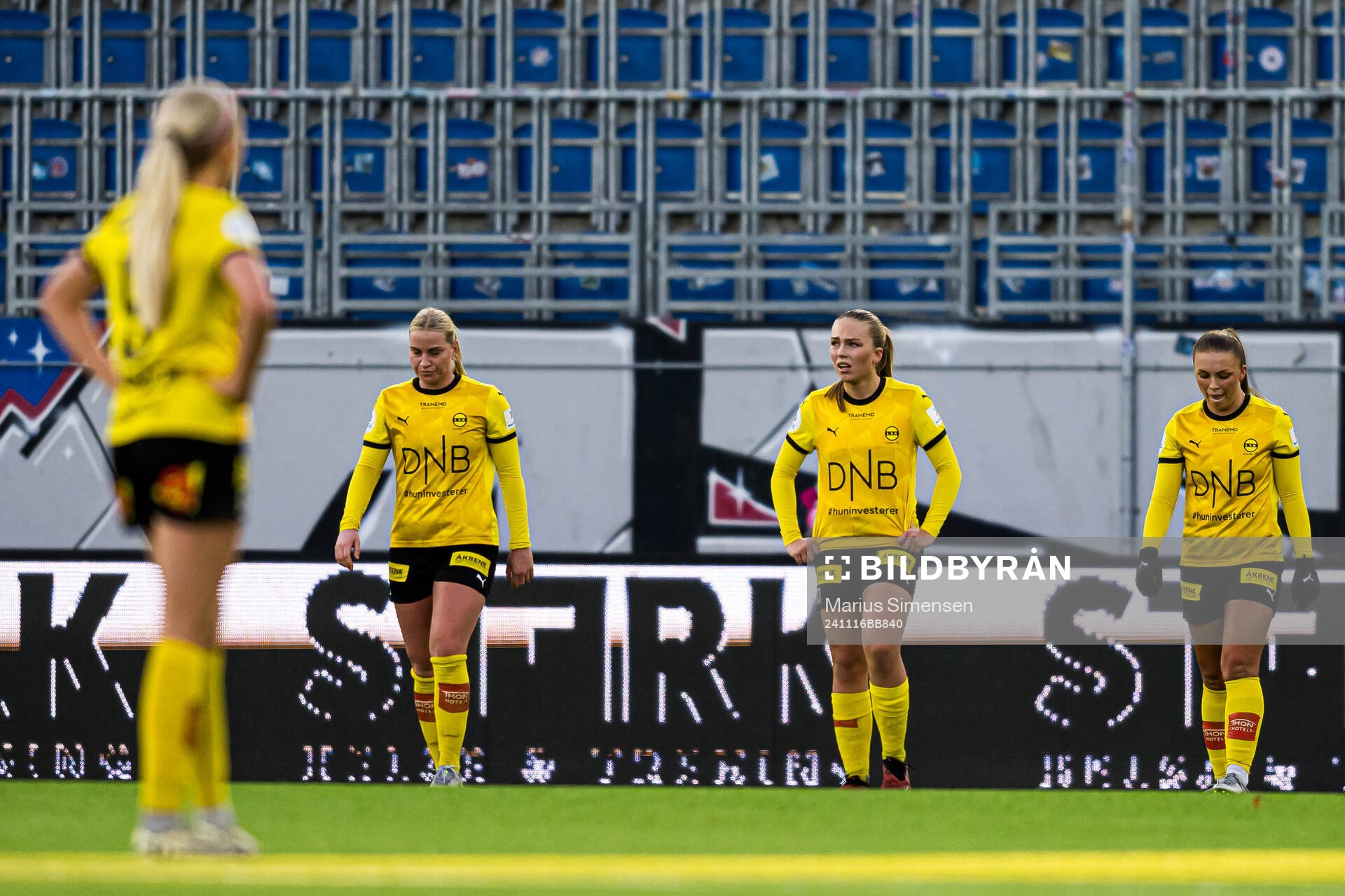 Camilla Huseby and Oda Mathilde Johansen of LSK Kvinner
