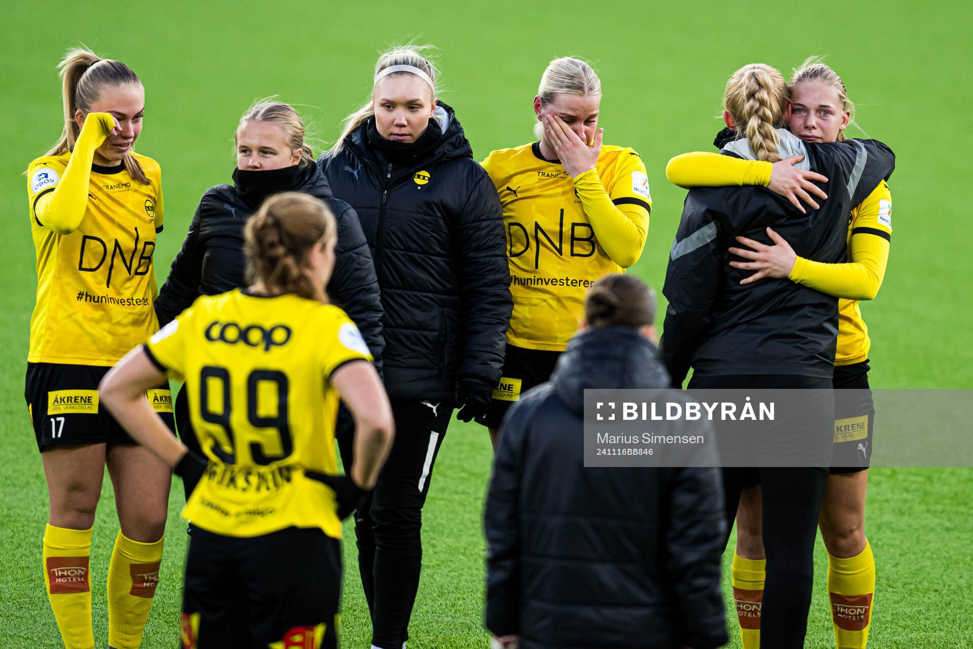 Kaia Bjelde Hjelmhaug, Camilla Huseby and Mille Ivi