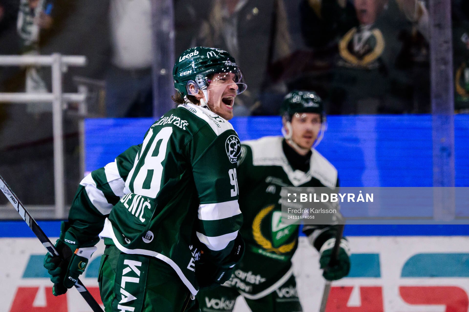 Färjestads Marian Studenic jublar