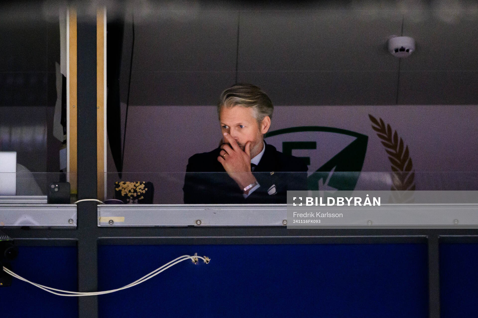 Färjestads Sportdirektör Rickard Wallin