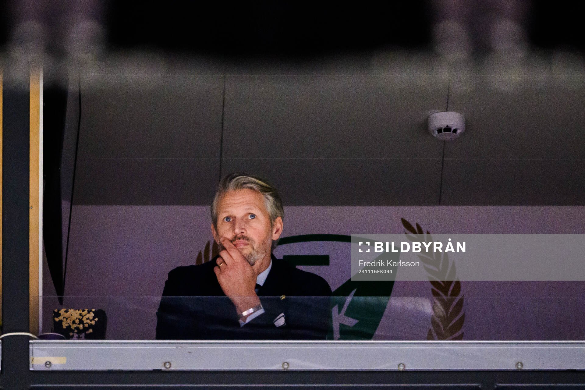 Färjestads Sportdirektör Rickard Wallin