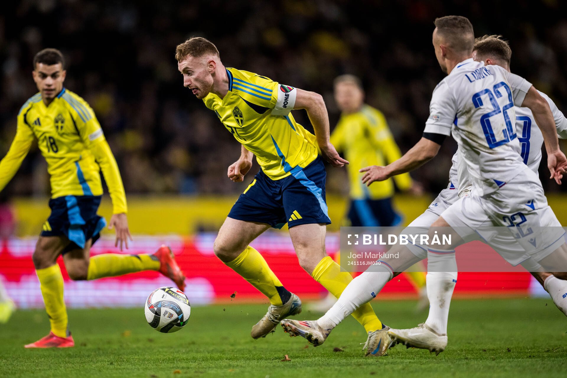 Dejan Kulusevski of Sweden