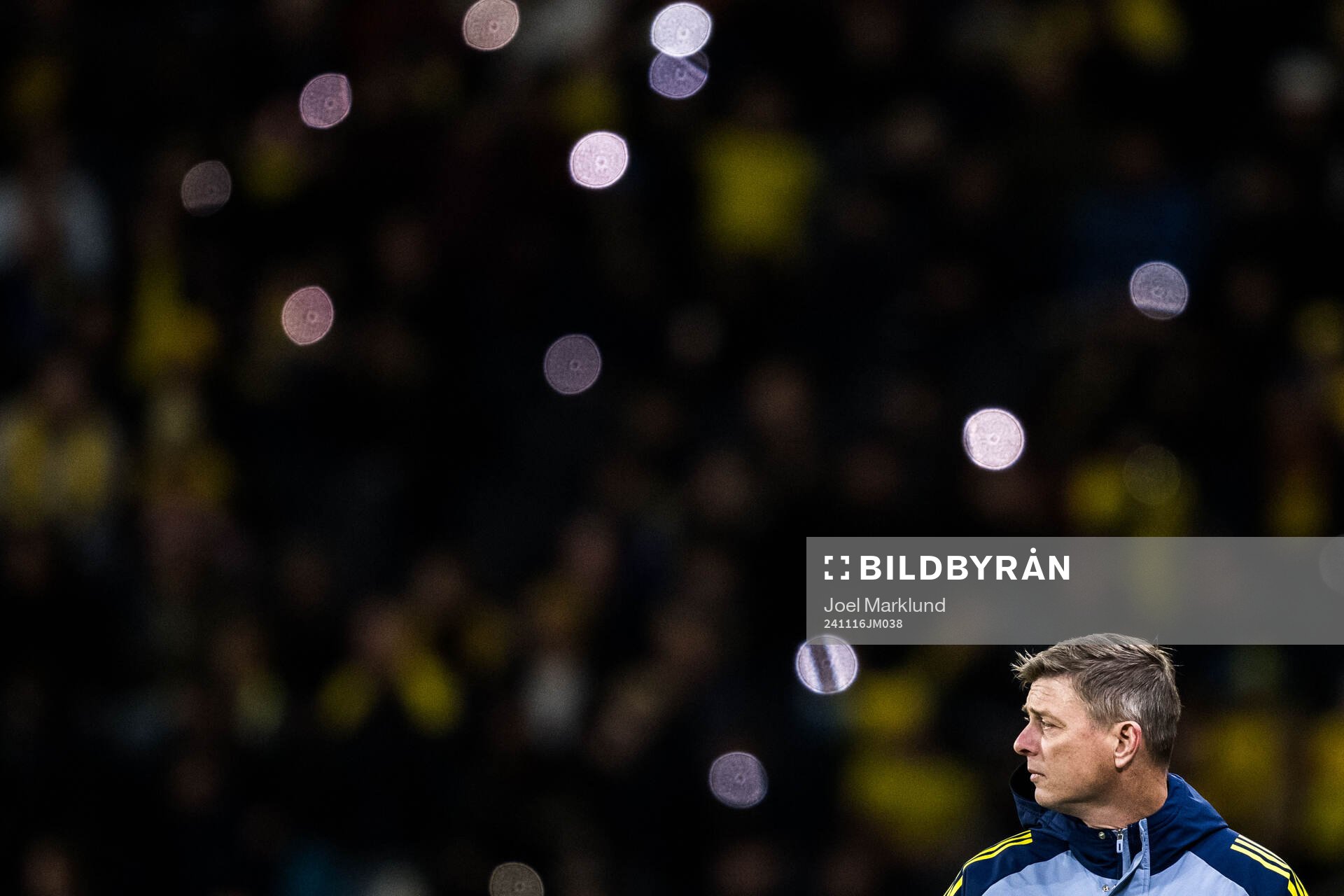 Head coach Jon Dahl Tomasson of Sweden