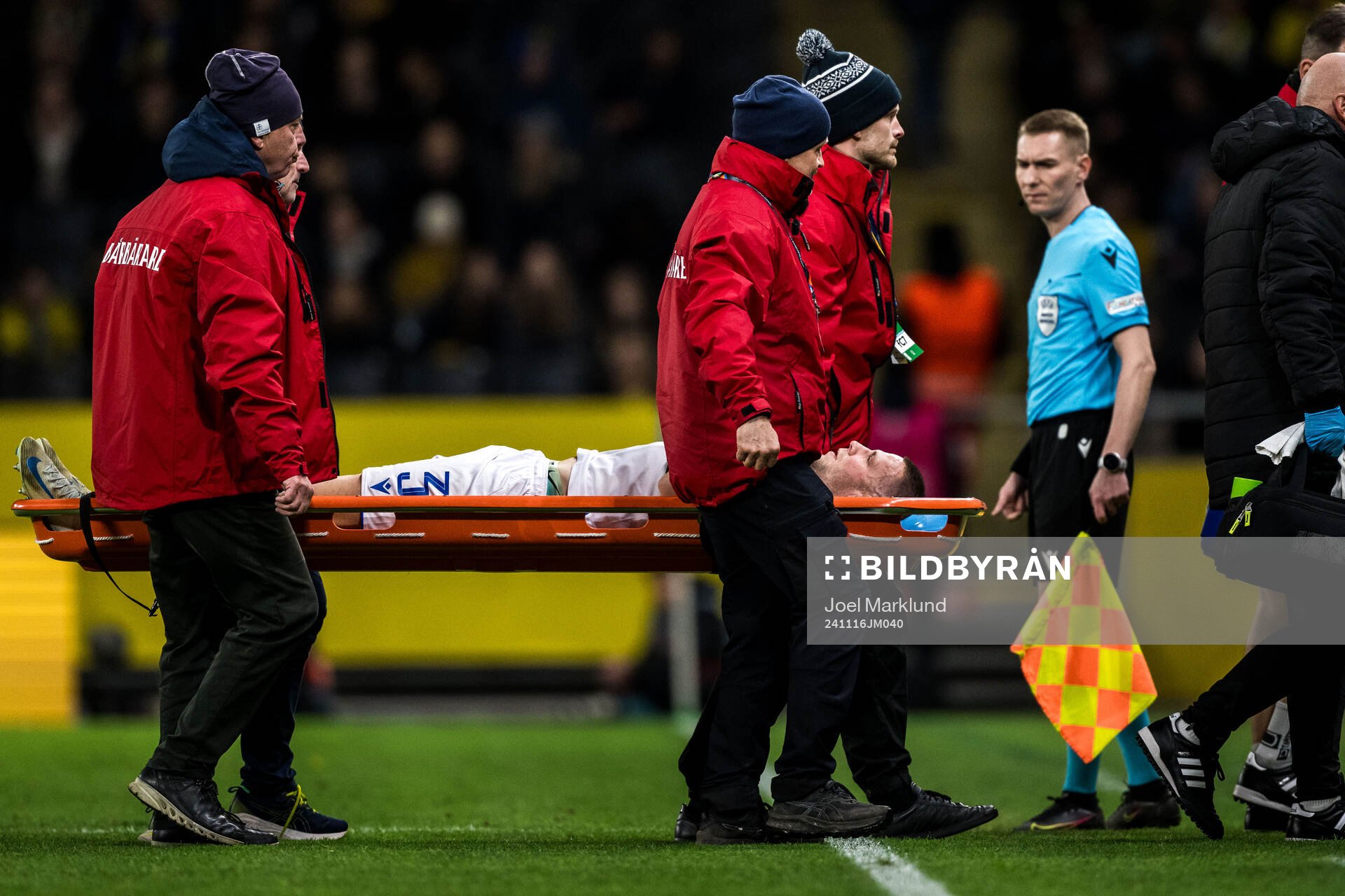 Denis Vavro of Slovakia s carried out