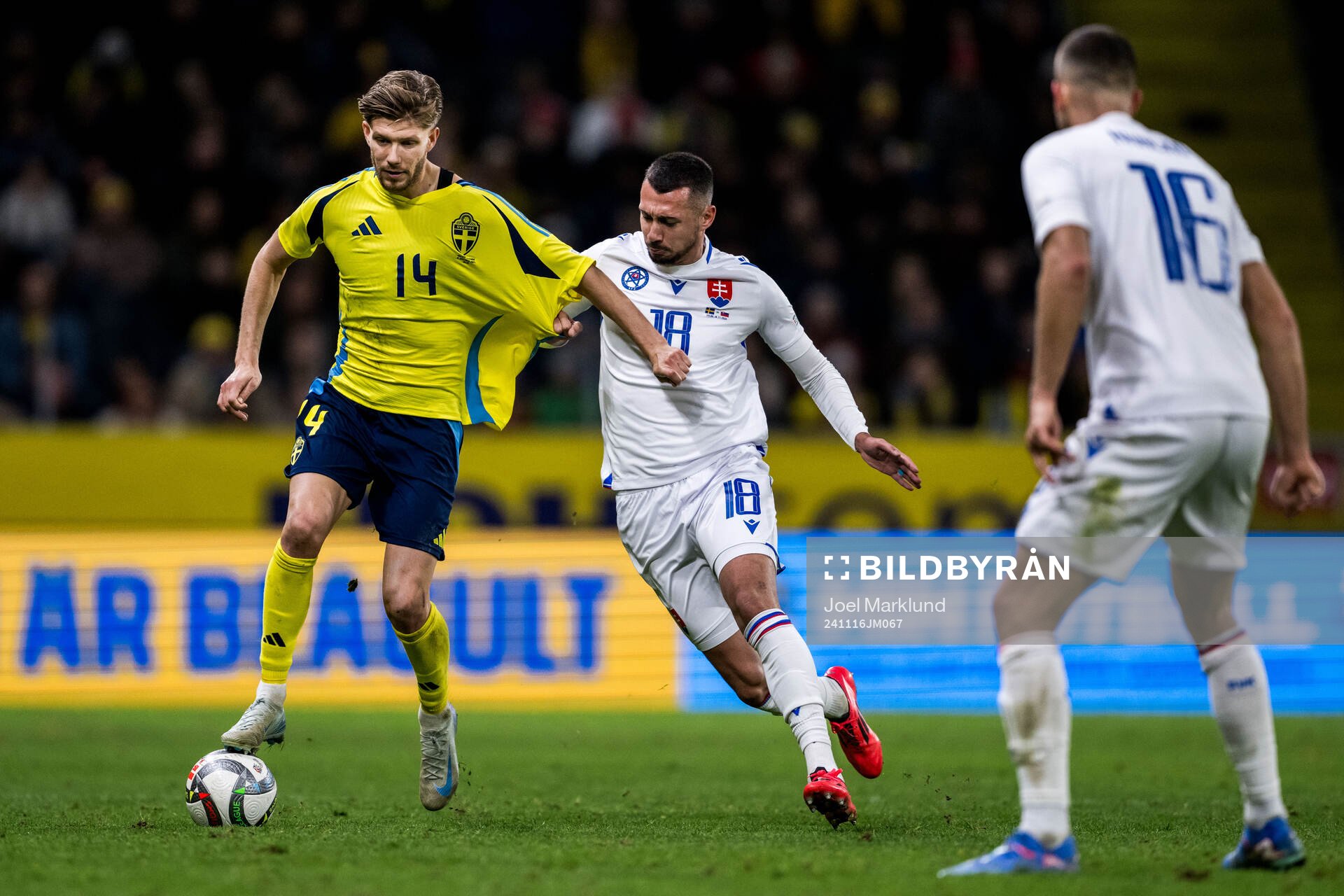 Anton Salétros of Sweden and Ivan Schranz of Slovakia
