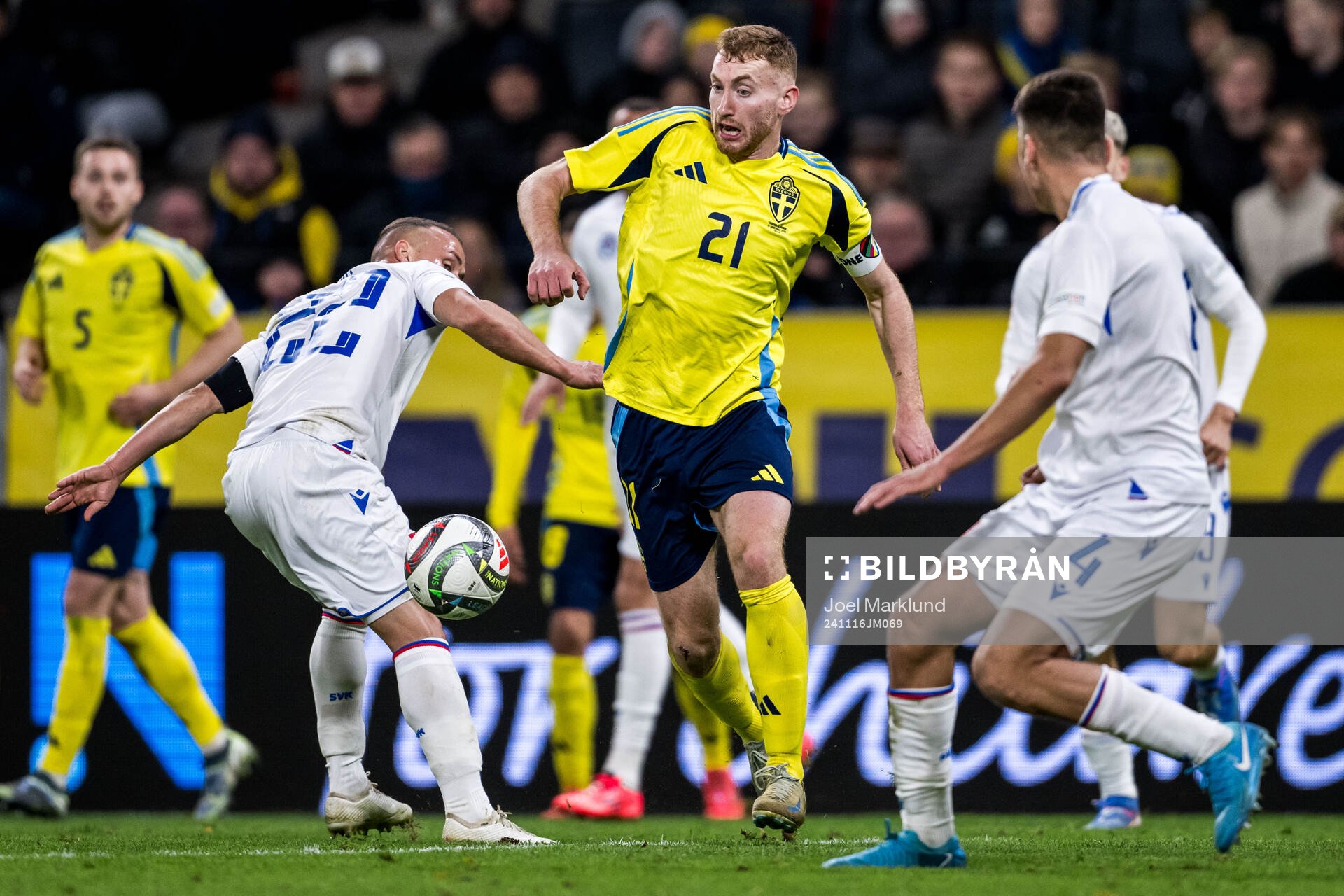 Dejan Kulusevski of Sweden