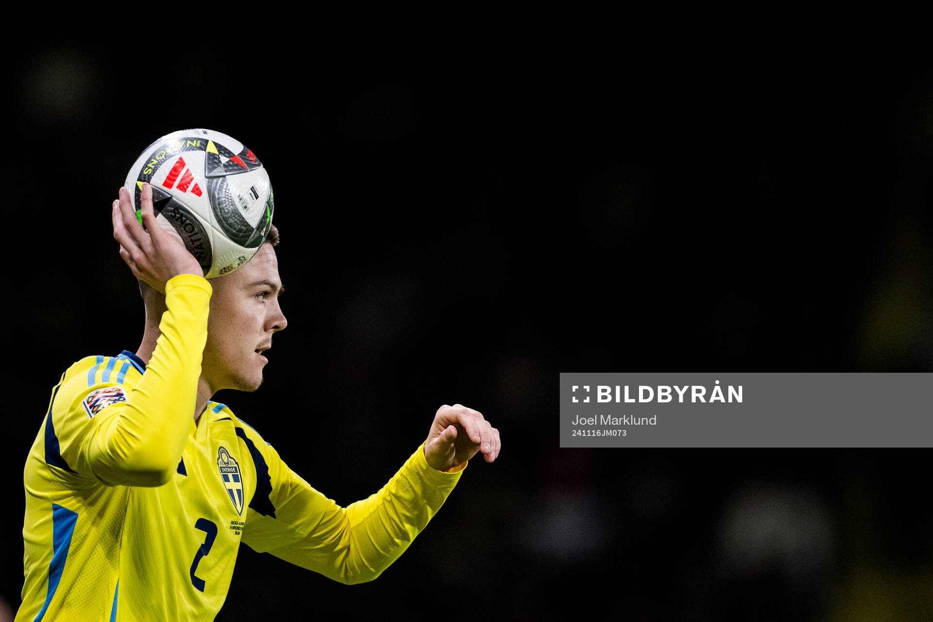 Emil Holm of Sweden celebrating