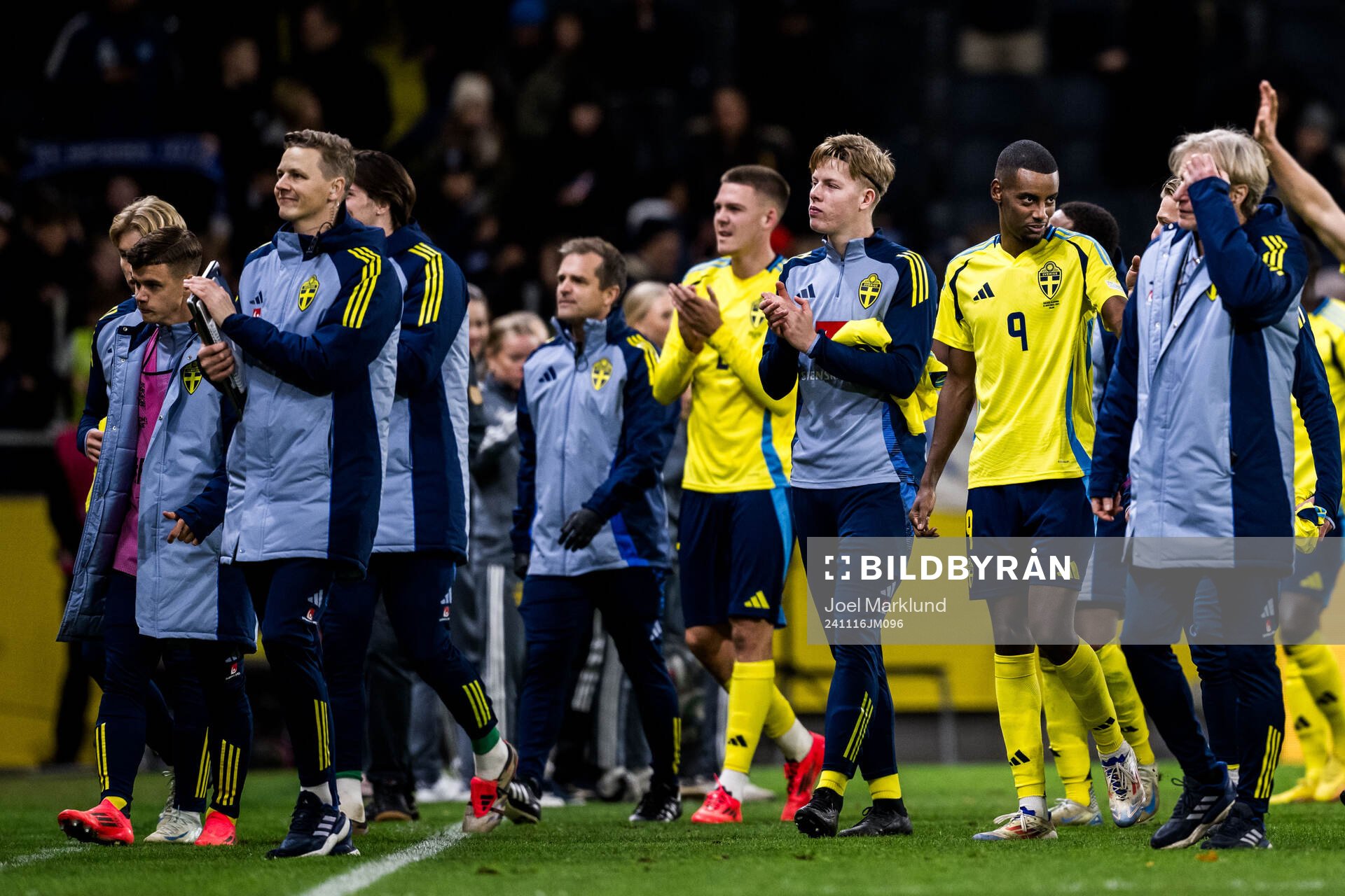 Alexander Isak of Sweden