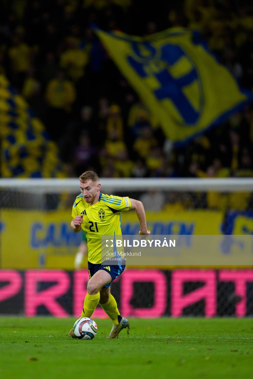 Dejan Kulusevski of Sweden
