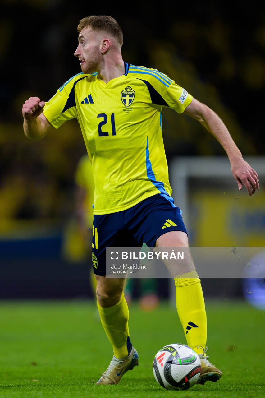 Dejan Kulusevski of Sweden