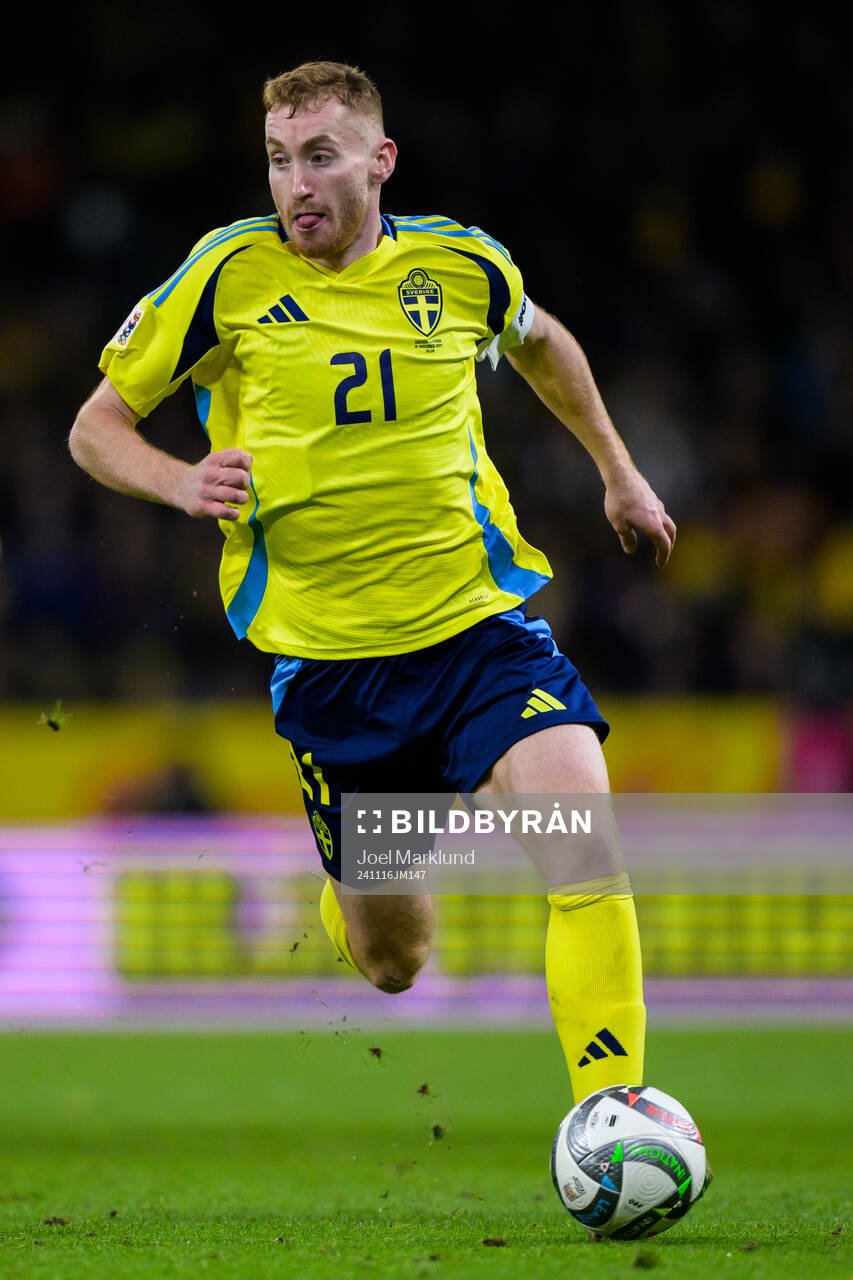Dejan Kulusevski of Sweden