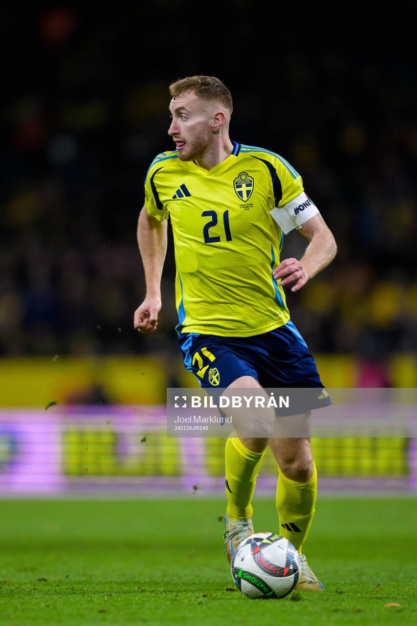 Dejan Kulusevski of Sweden