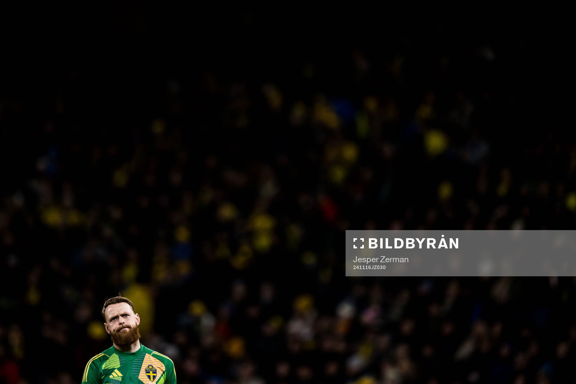 Viktor Johansson of Sweden looks dejected