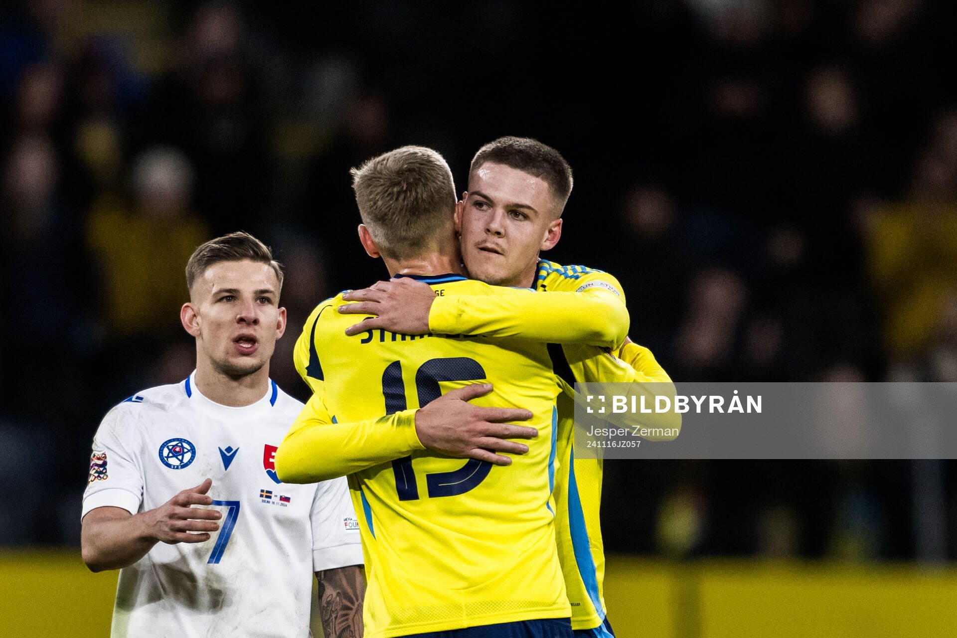Carl Starfelt and Emil Holm of Sweden