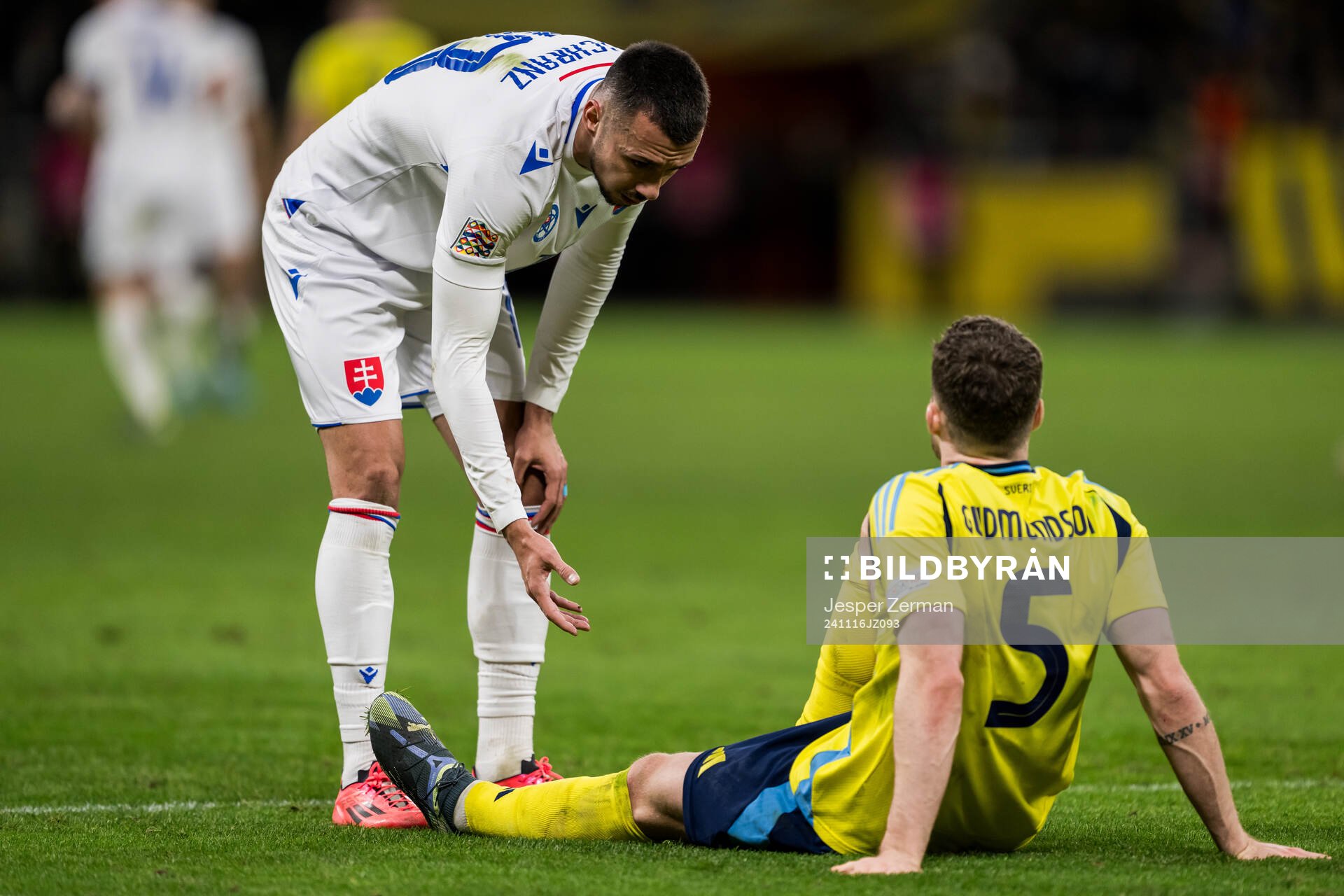 Ivan Schranz of Slovakia and Gabriel Gudmundsson of Sweden