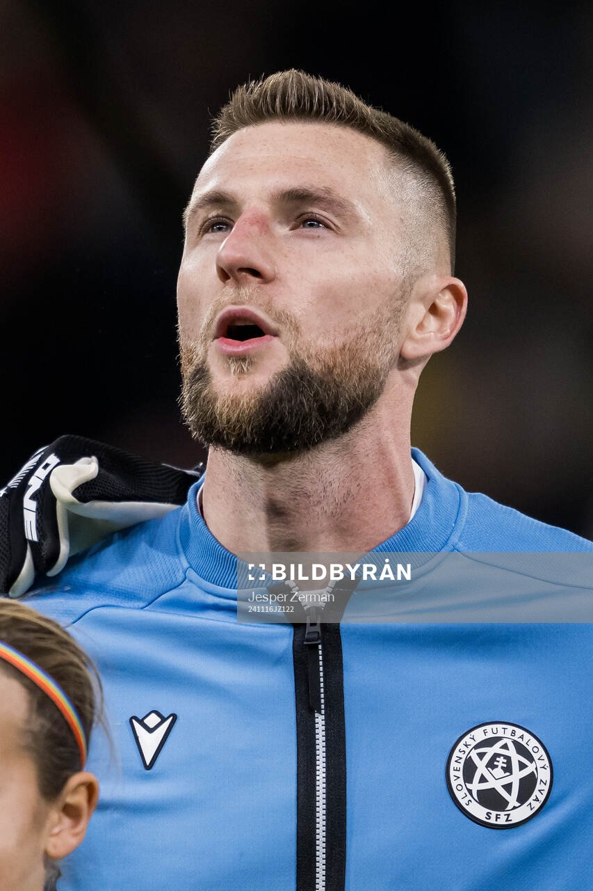 Milan Skriniar of Slovakia