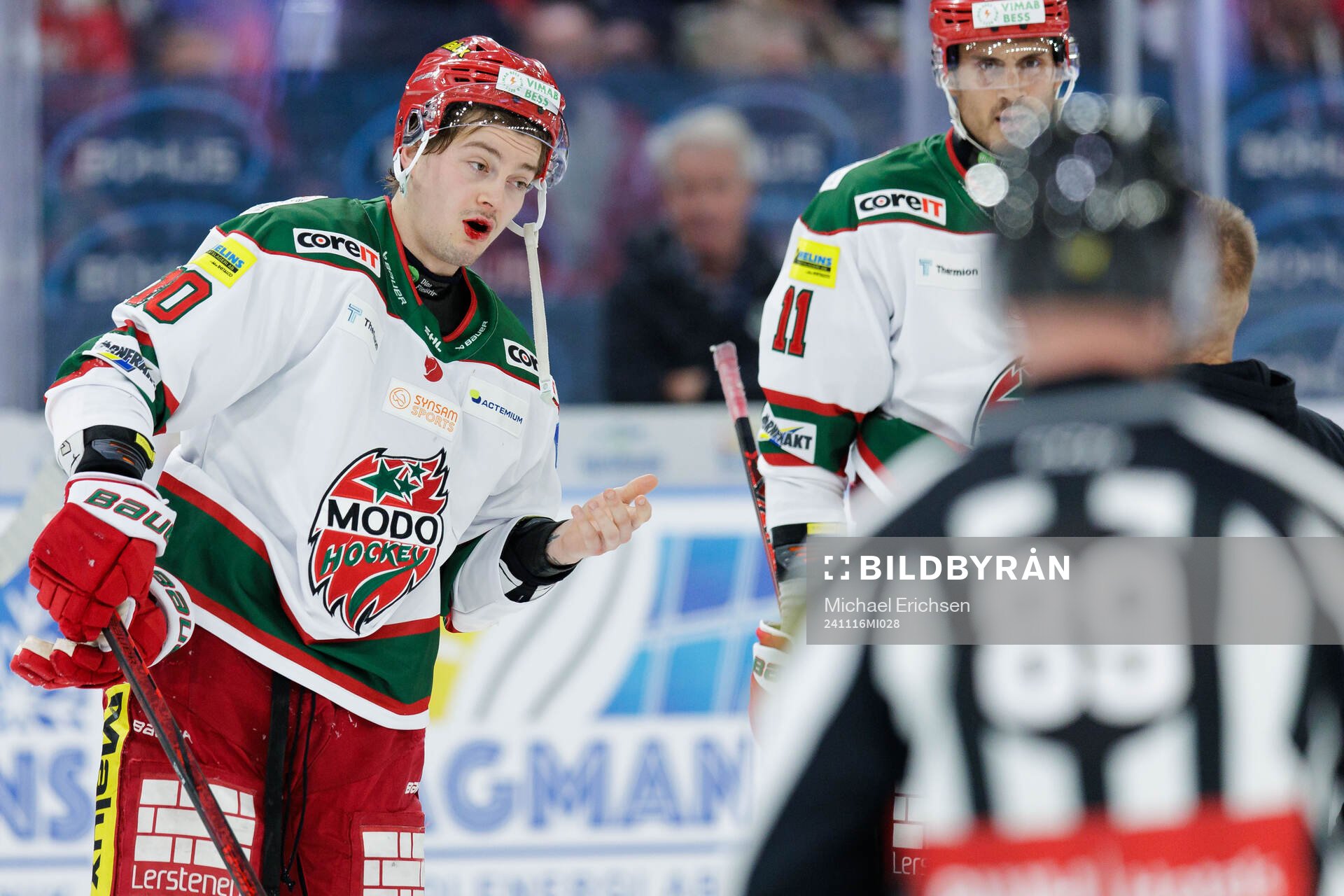 Modos Sampo Ranta lämnar isen