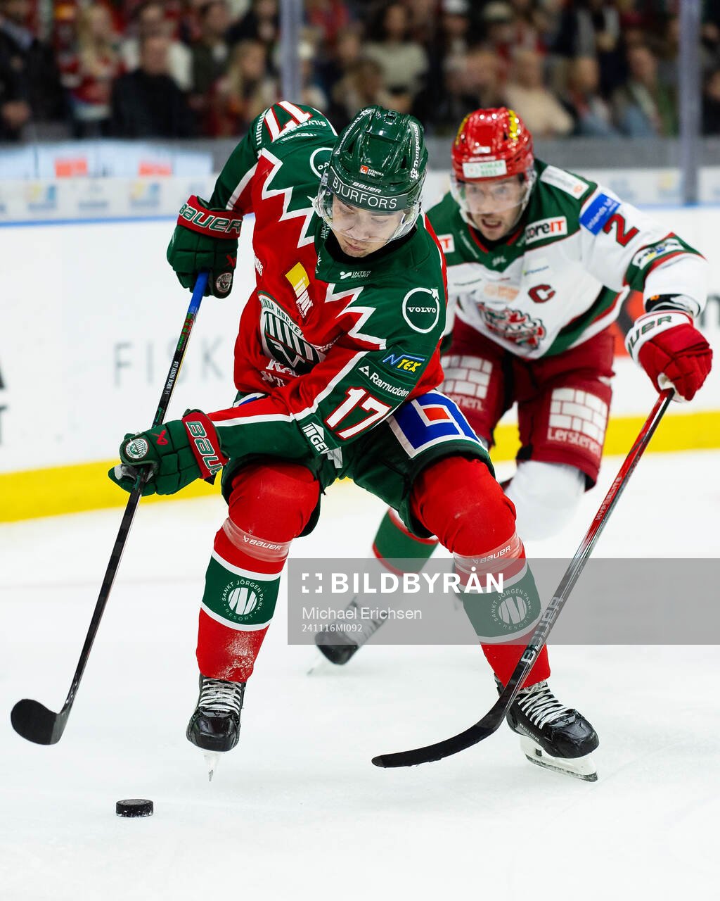 Frölundas Isac Born och Modos David Rundblad