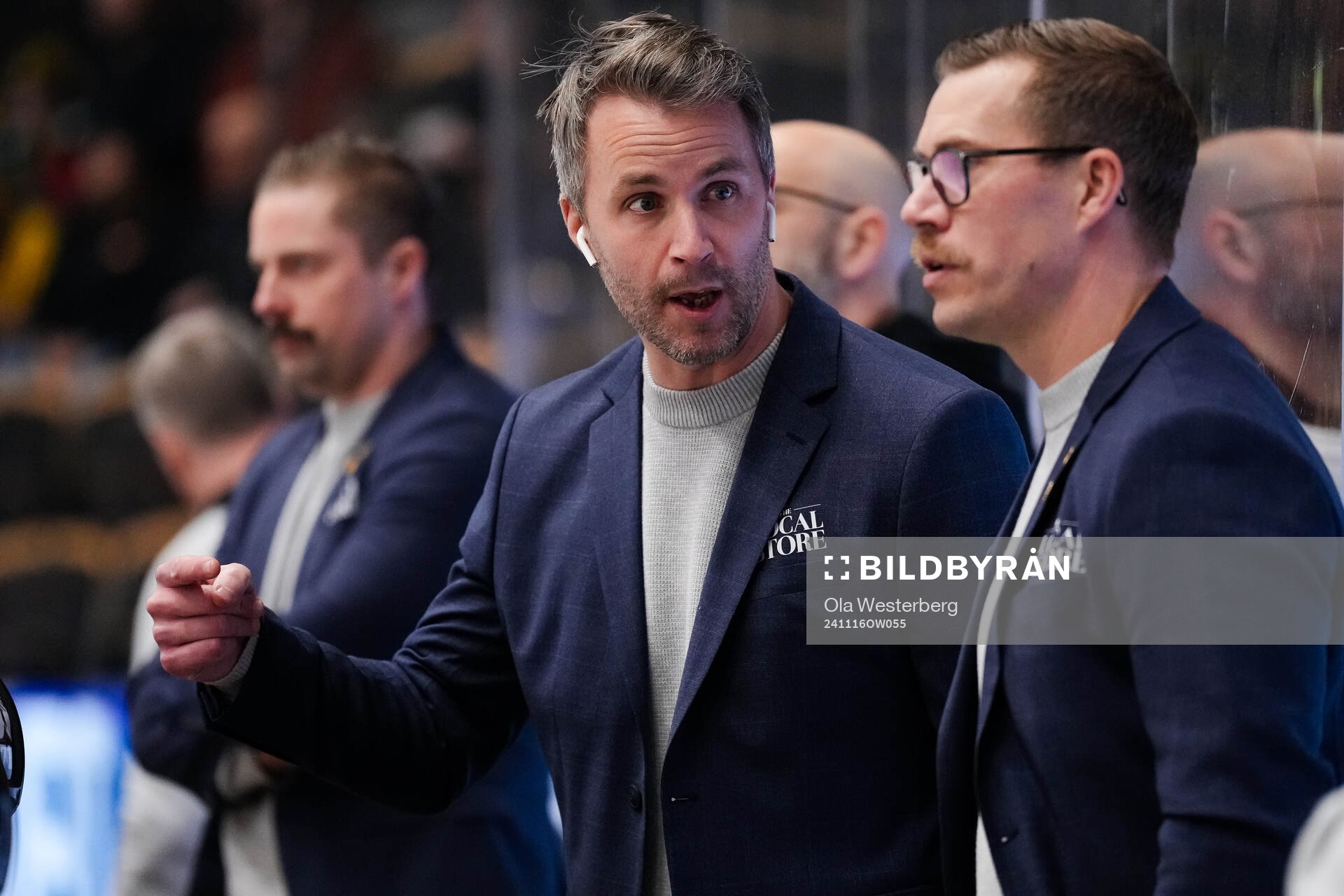 Skellefteås assisterande tränare Pontus Petterström