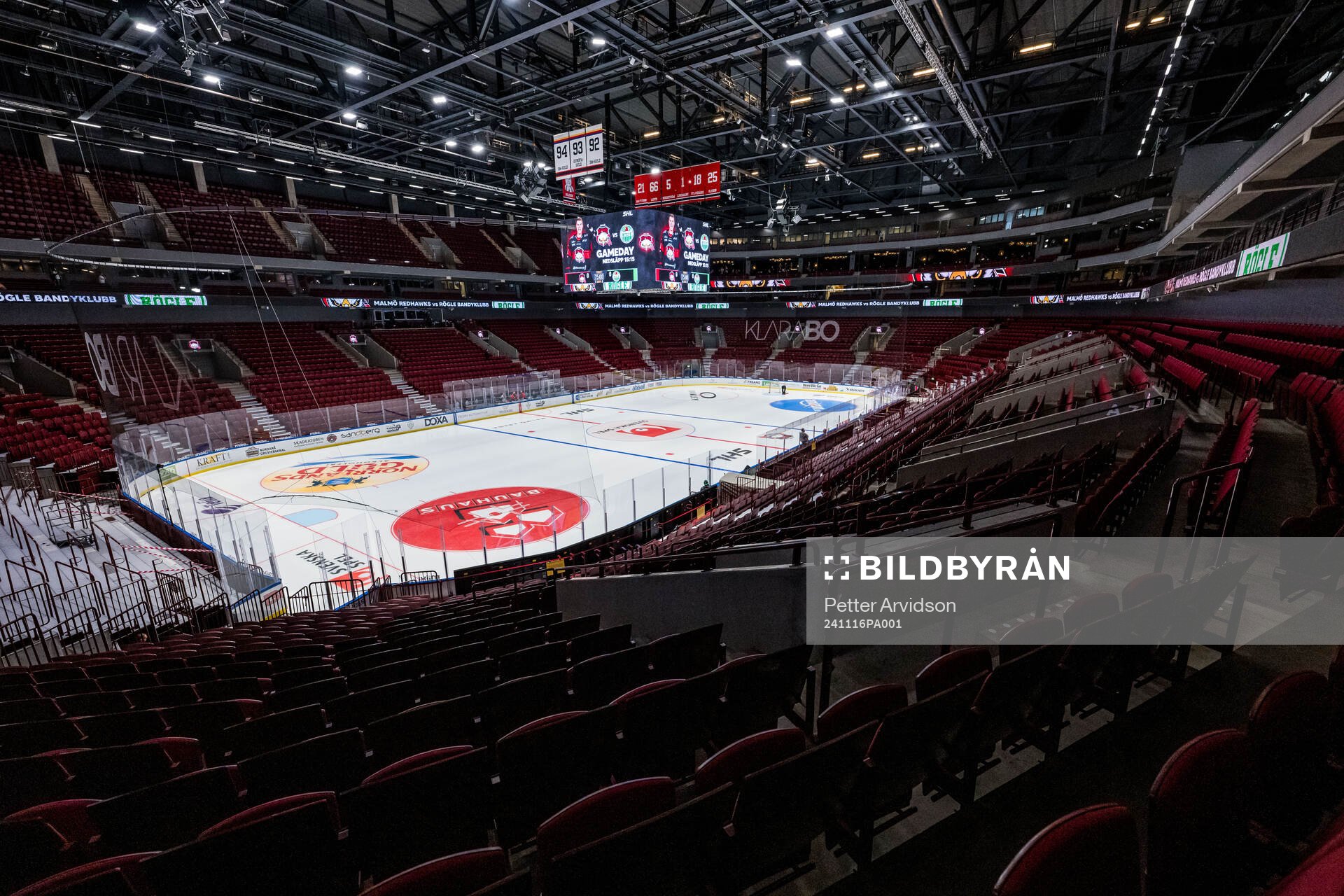 Interiör Malmö Arena