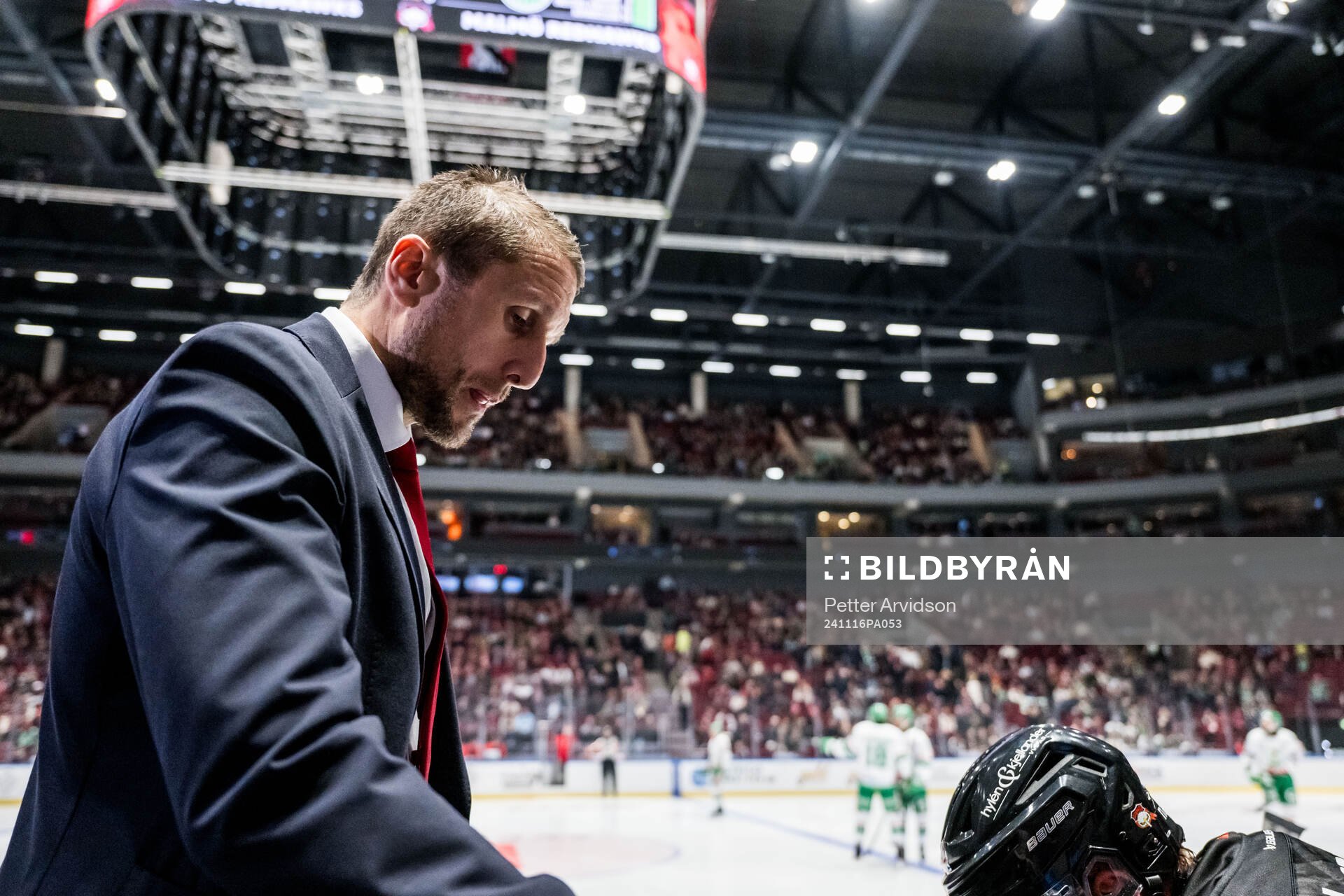 Malmö Redhawks tränare Tomas Kollar
