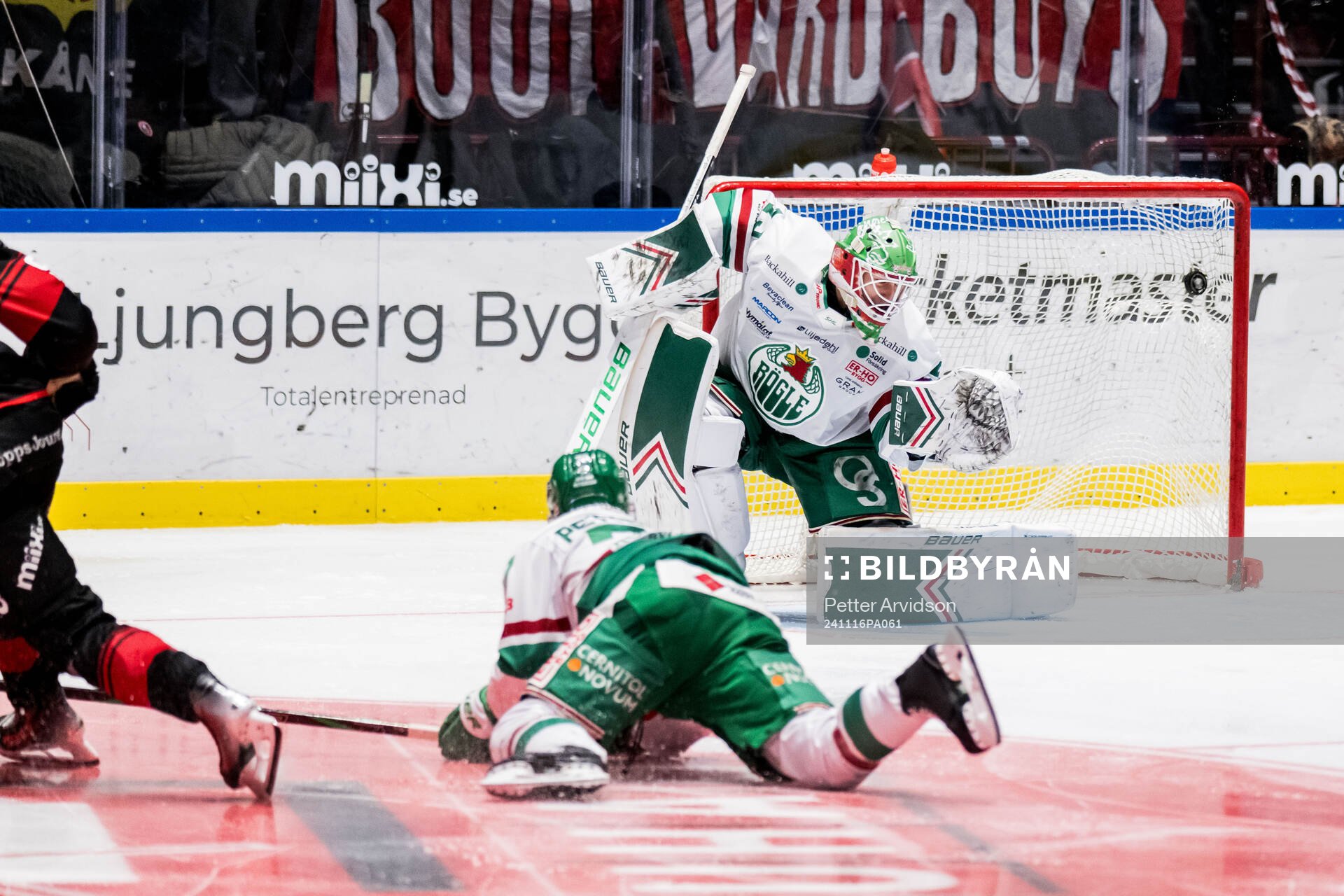 Rögles målvakt Arvid Holm