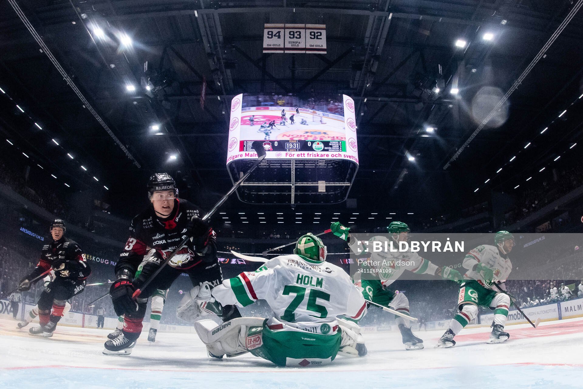 Malmö Redhawks Fredrik Händemark oroar mot Rögles
